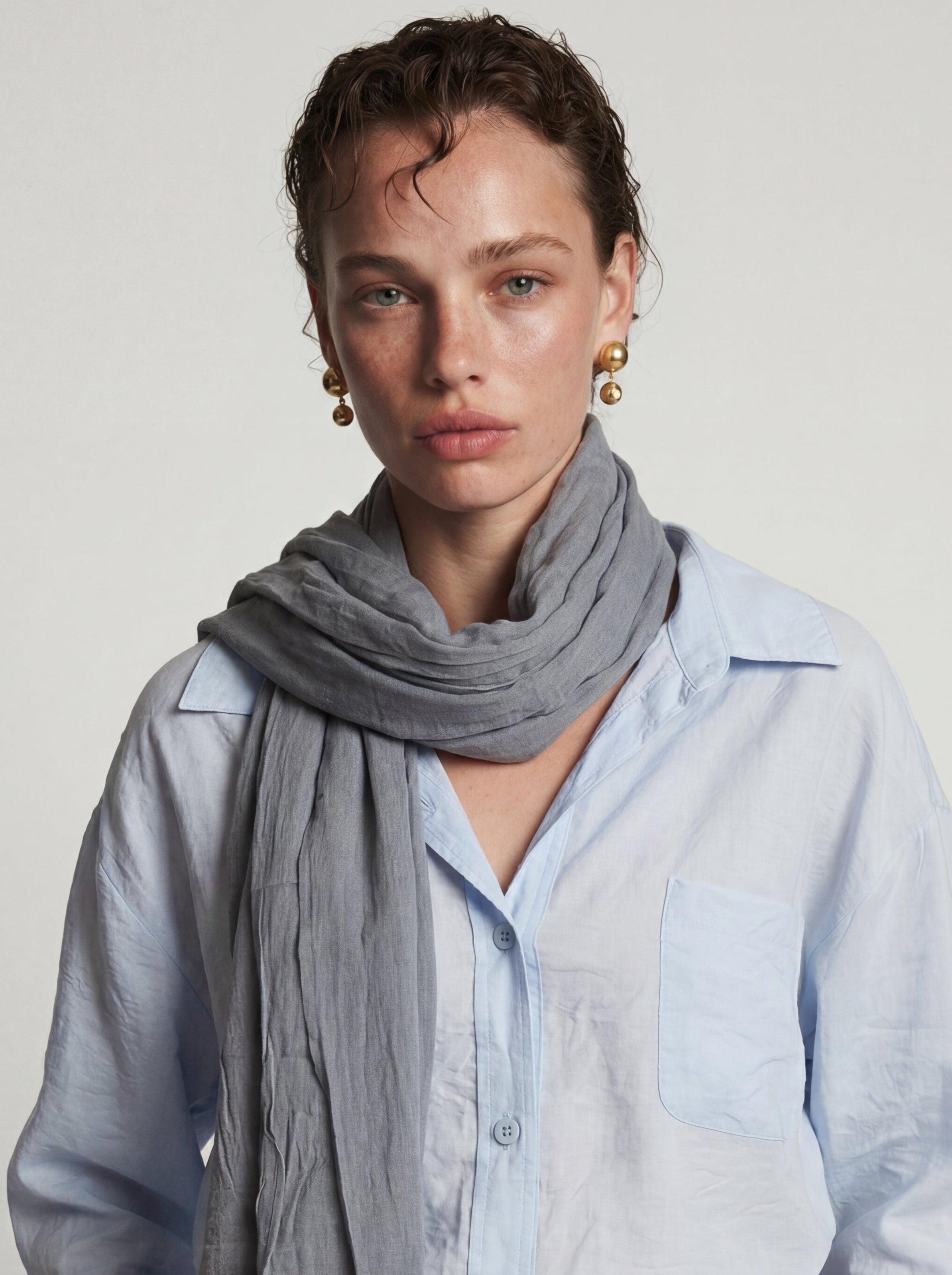 ICE GREY ORGANIK PAMUK HANDMADE SAL