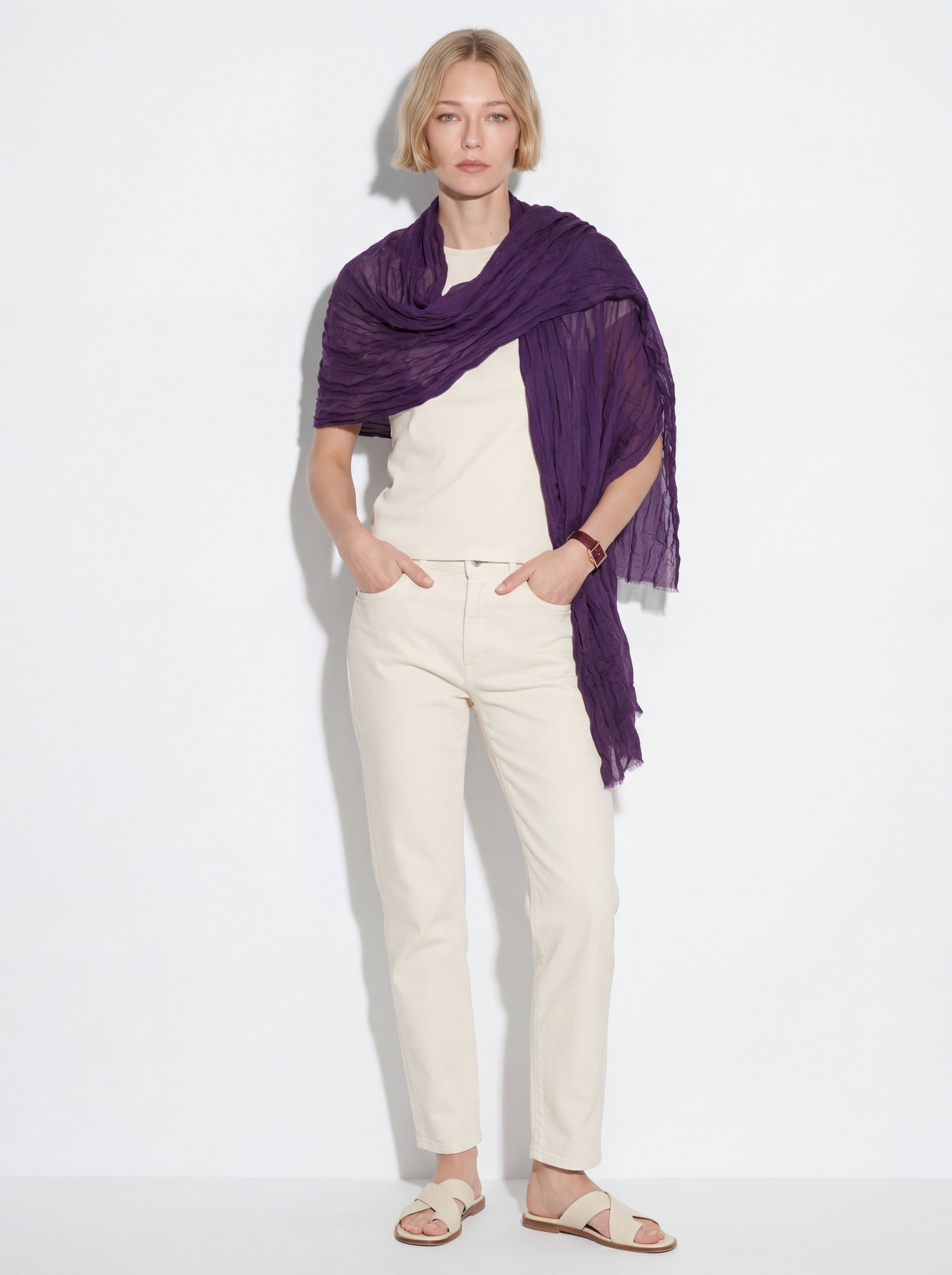 VIOLETTE ORGANIK PAMUK SAL
