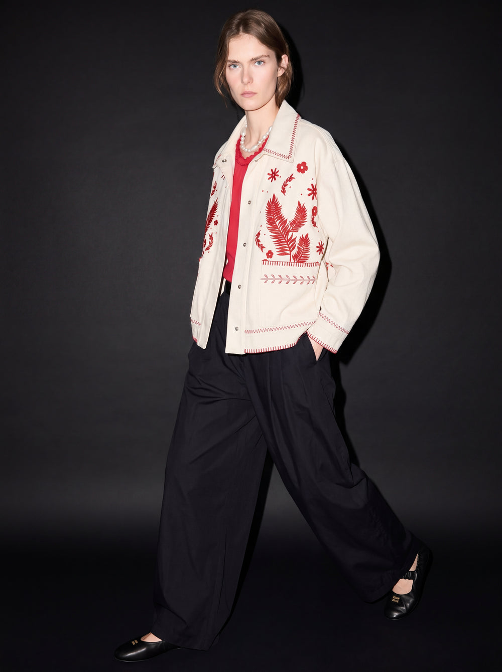 DAISY NAKIŞLI CEKET