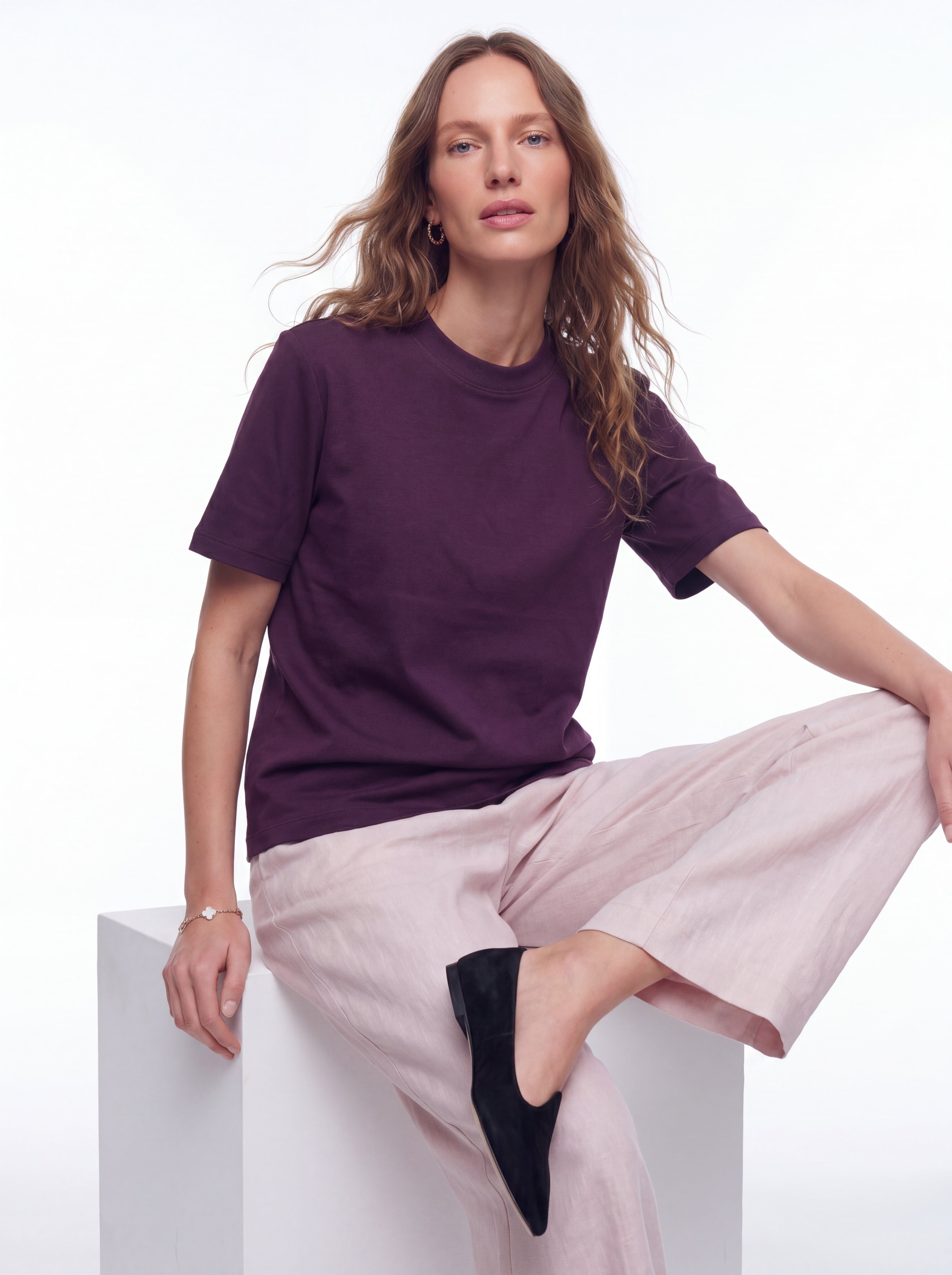 BASIC %100 COTTON T-SHIRT MURDUM
