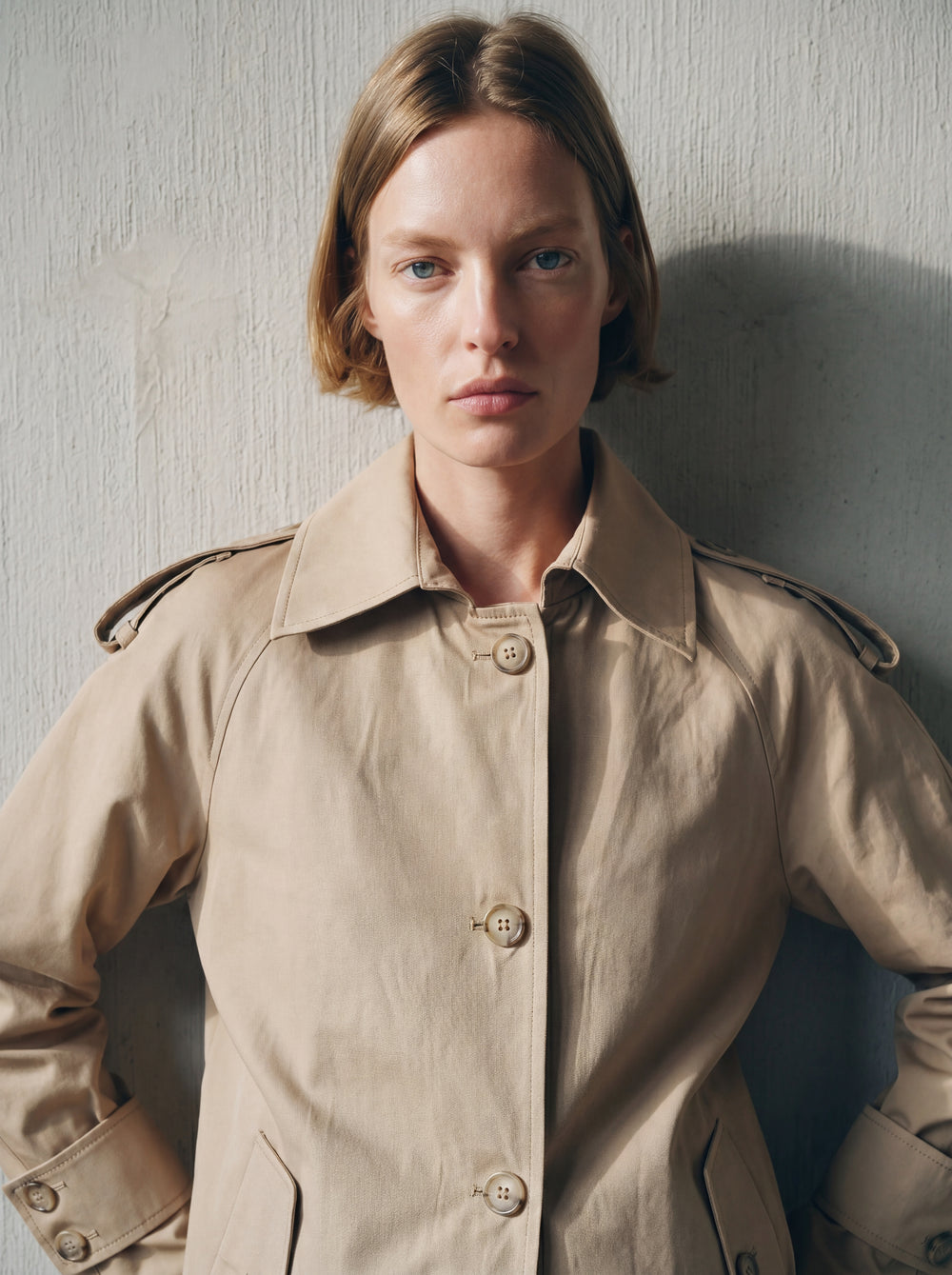 KEMERLI TRENÇKOT VIZON