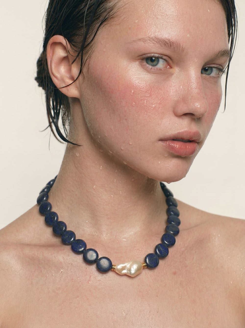 SAPPHIRUS LAPIS LAZULLI NECKLACE