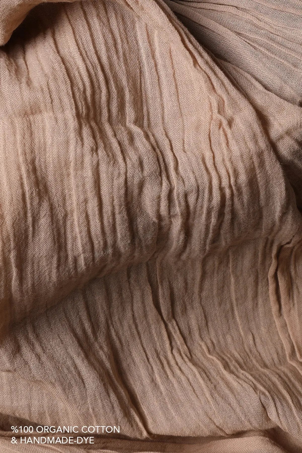 Organik Pamuk El Boyama al Beige HARMONIOUS