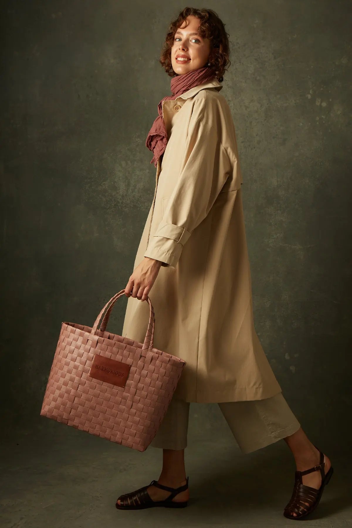 Örgü Rose Tote Bag HARMONIOUS