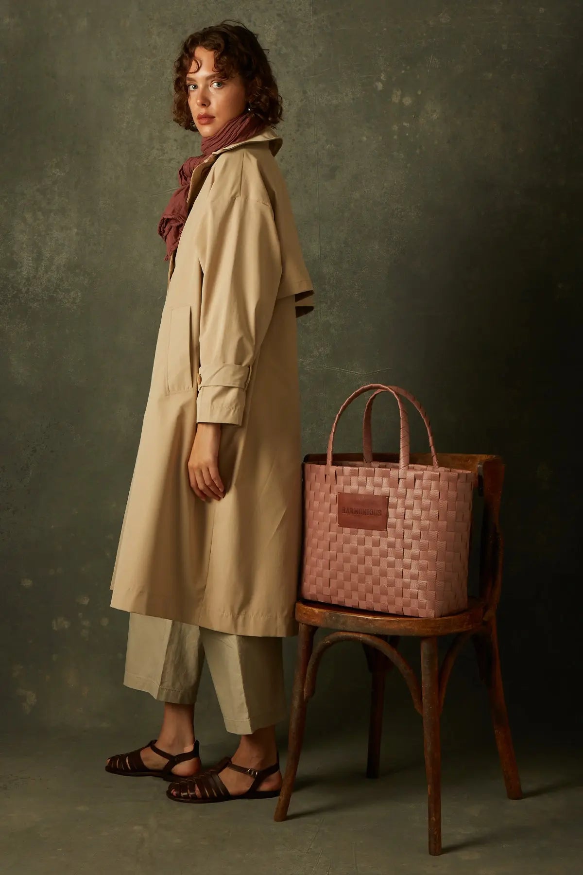 Örgü Rose Tote Bag HARMONIOUS