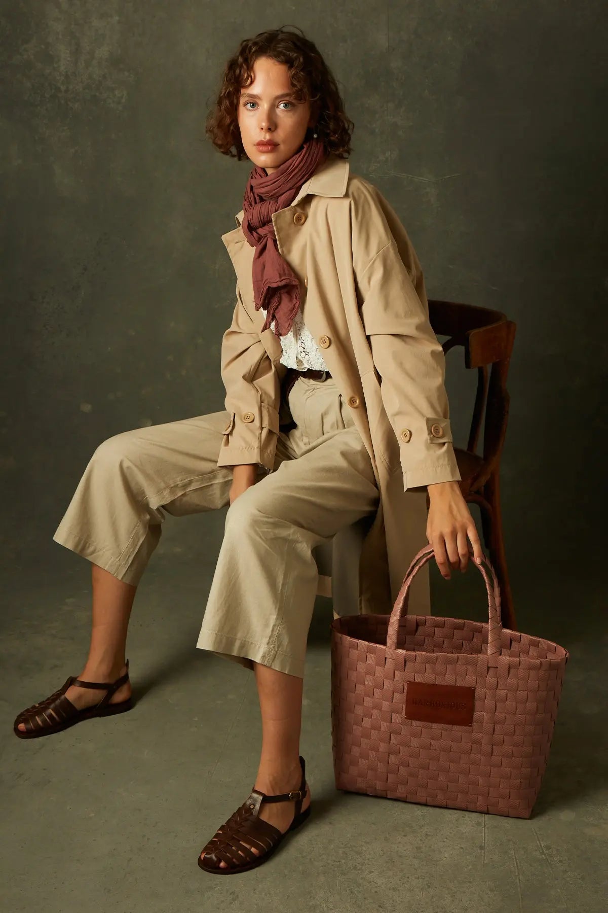 Örgü Rose Tote Bag HARMONIOUS