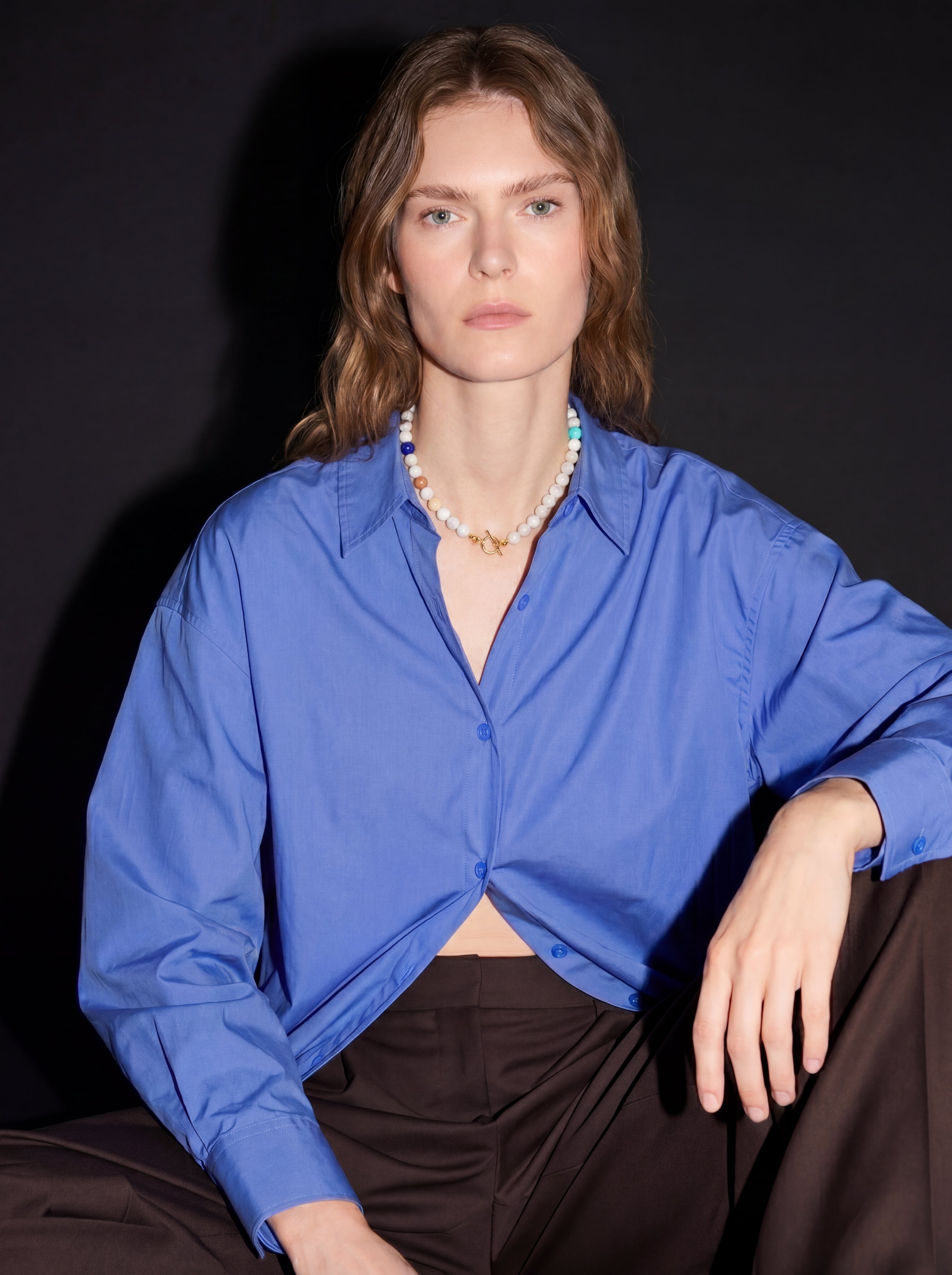 MATIERE ROUGE CORAL NECKLACE