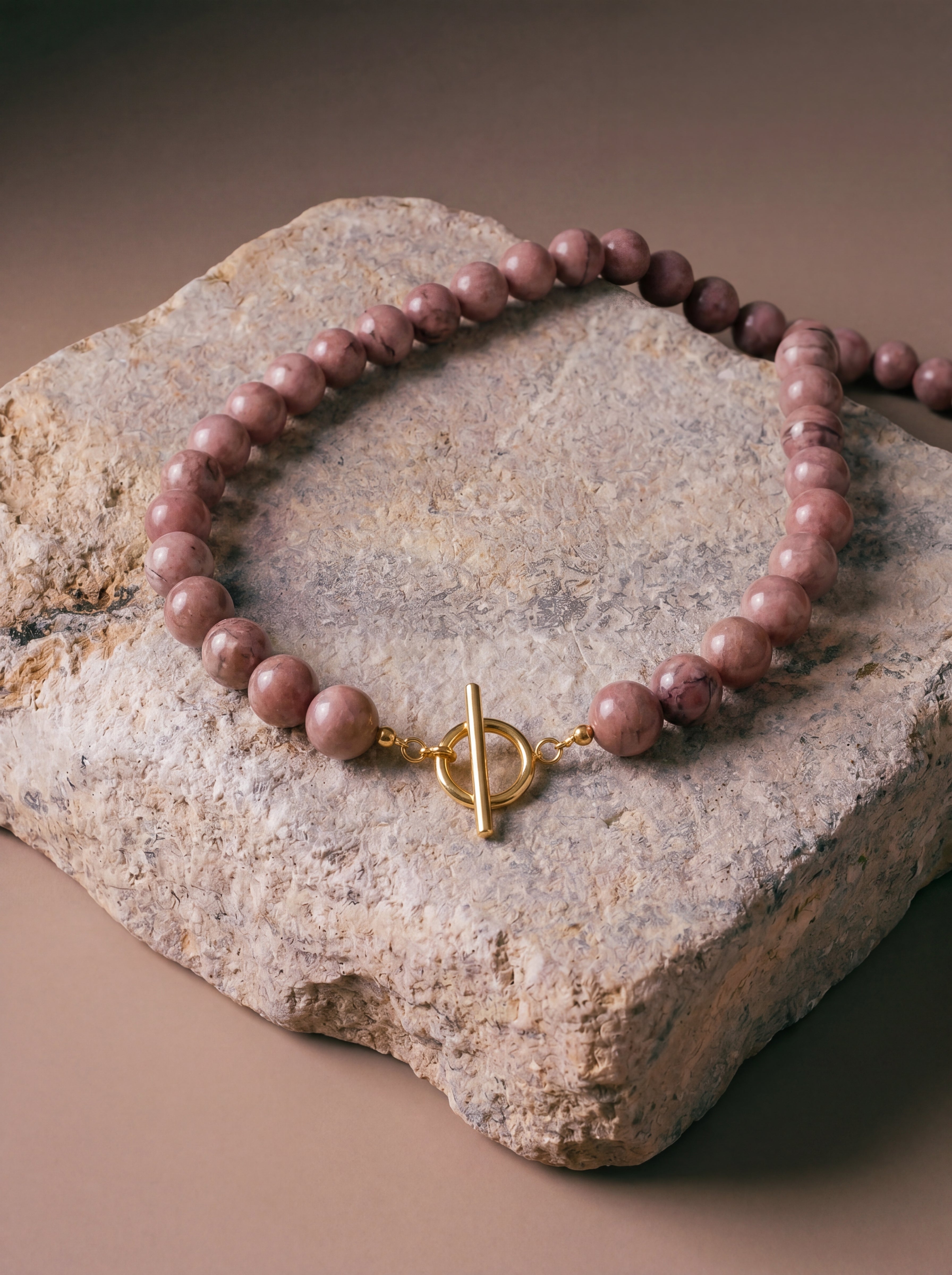 MATIERE ROUGE CORAL NECKLACE