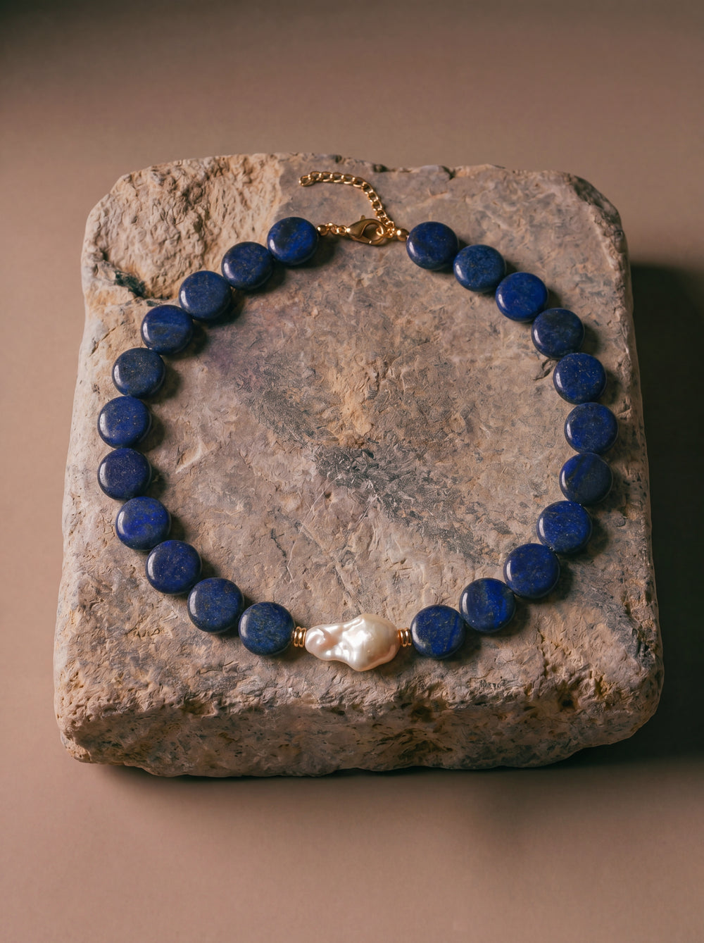 SAPPHIRUS LAPIS LAZULLI NECKLACE
