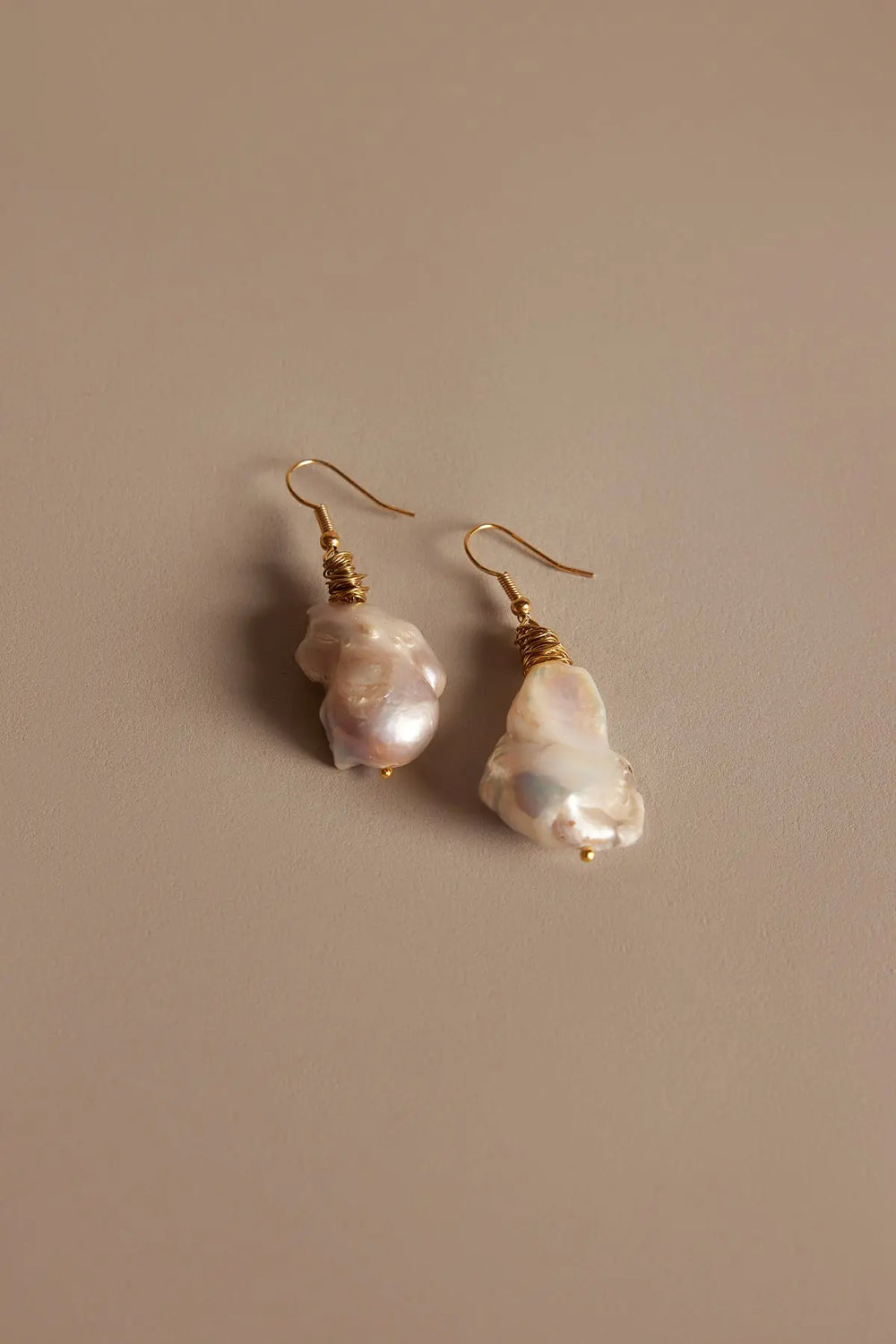 ANTIQUE İRİ BAROK İNCİ KÜPE HARMONIOUS