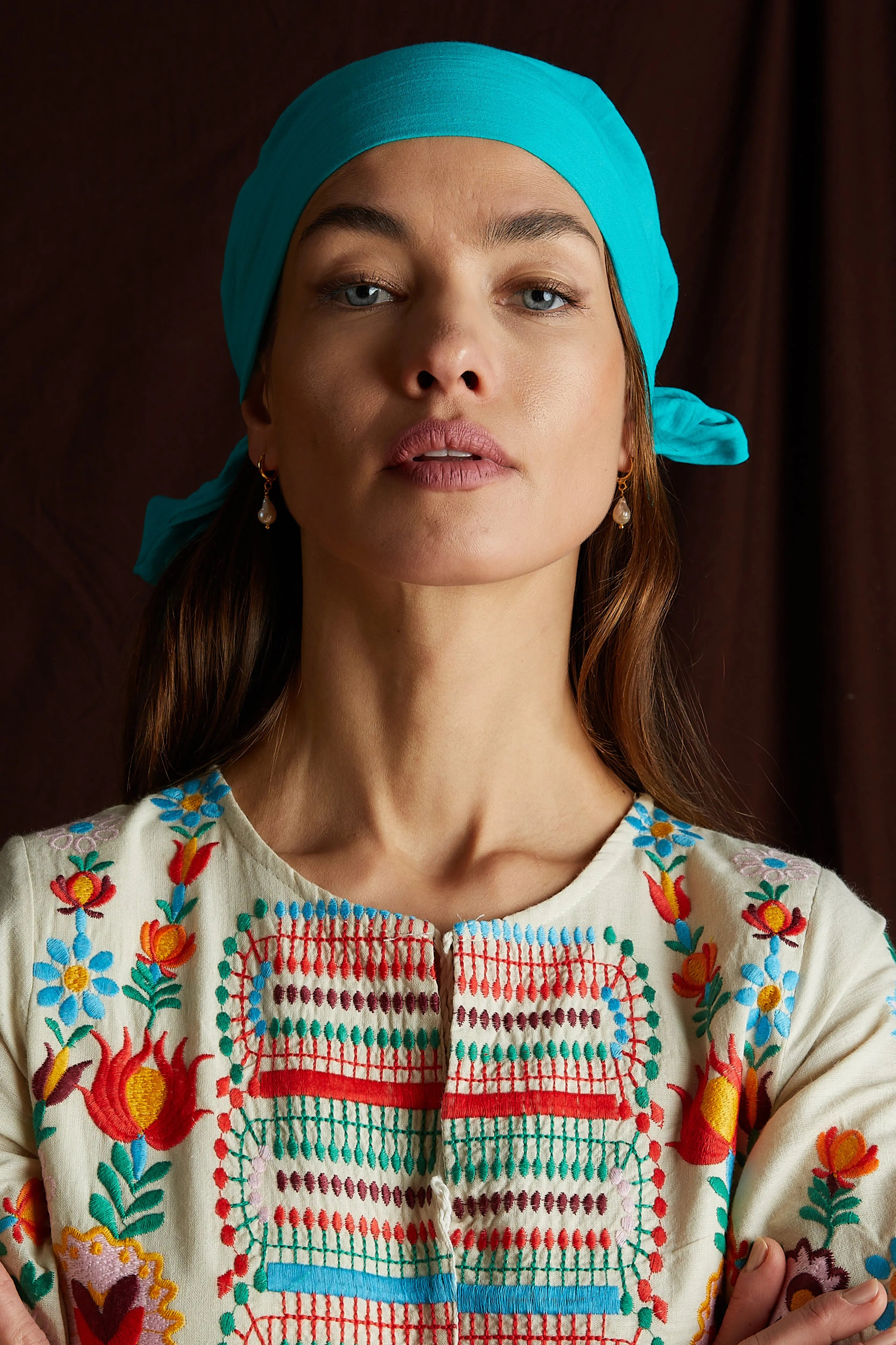 Aegean Blue Organik Pamuk Handmade al HARMONIOUS