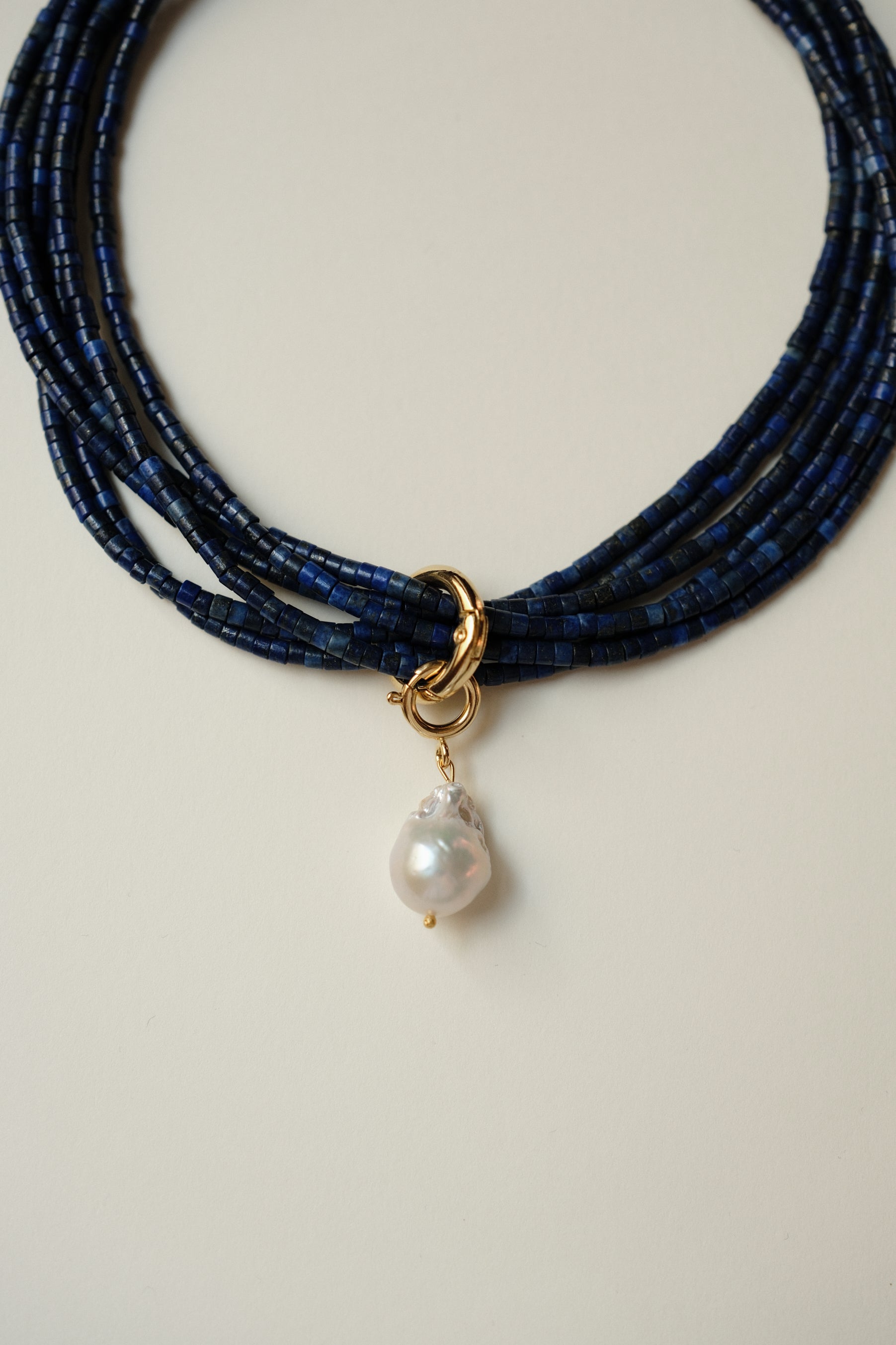MATIERE ROUGE CORAL NECKLACE