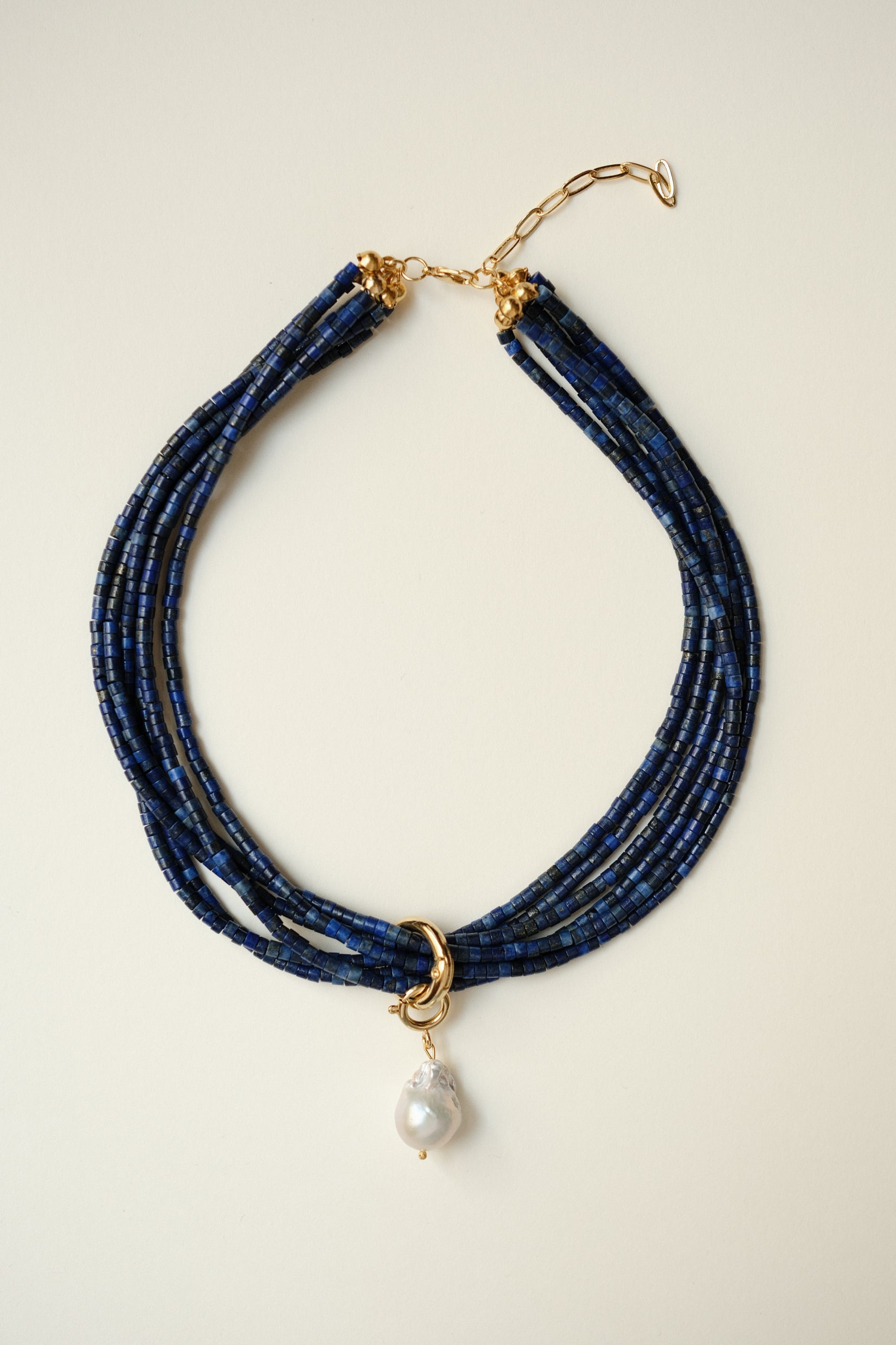 MATIERE ROUGE CORAL NECKLACE