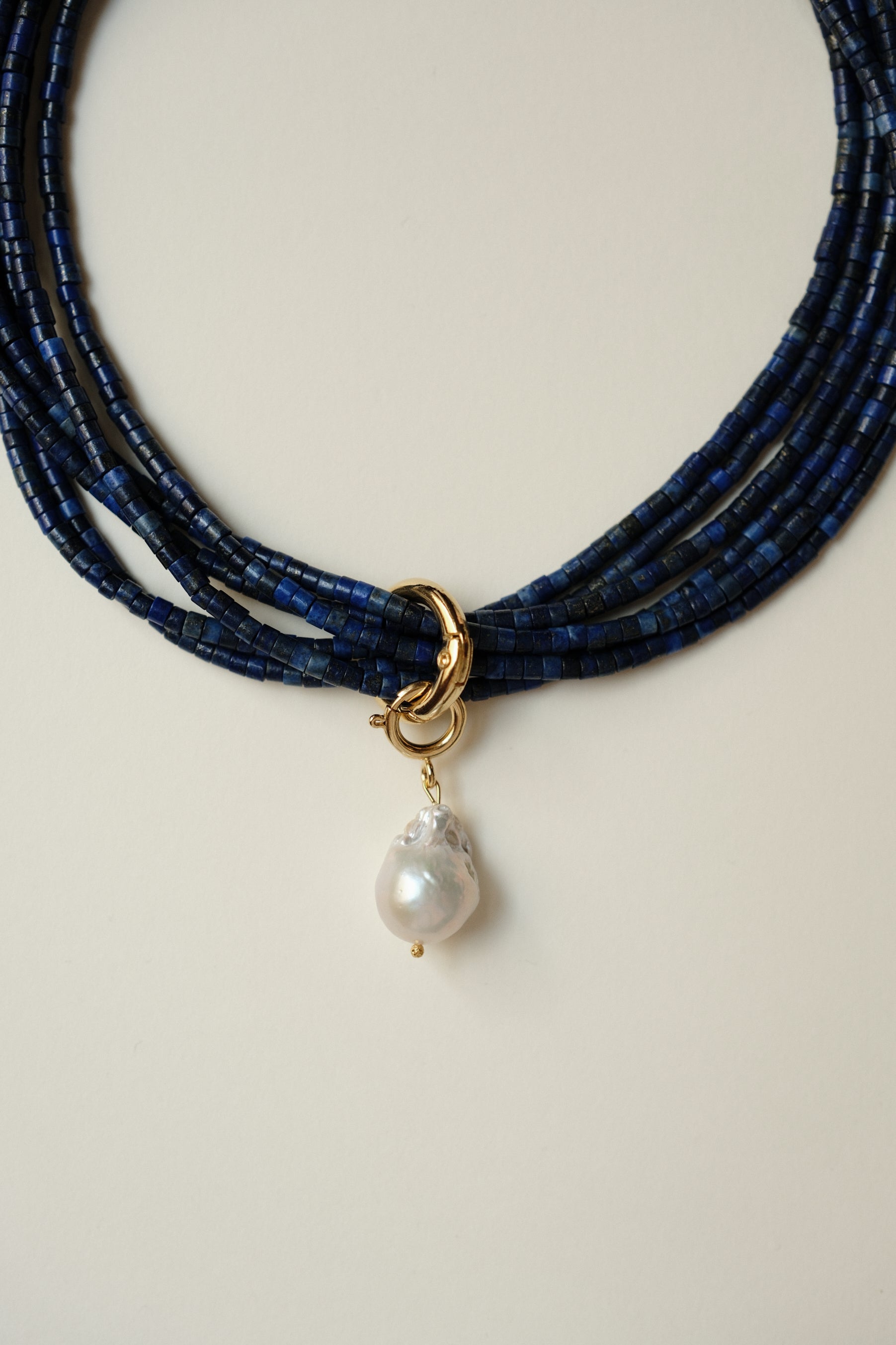 MATIERE ROUGE CORAL NECKLACE