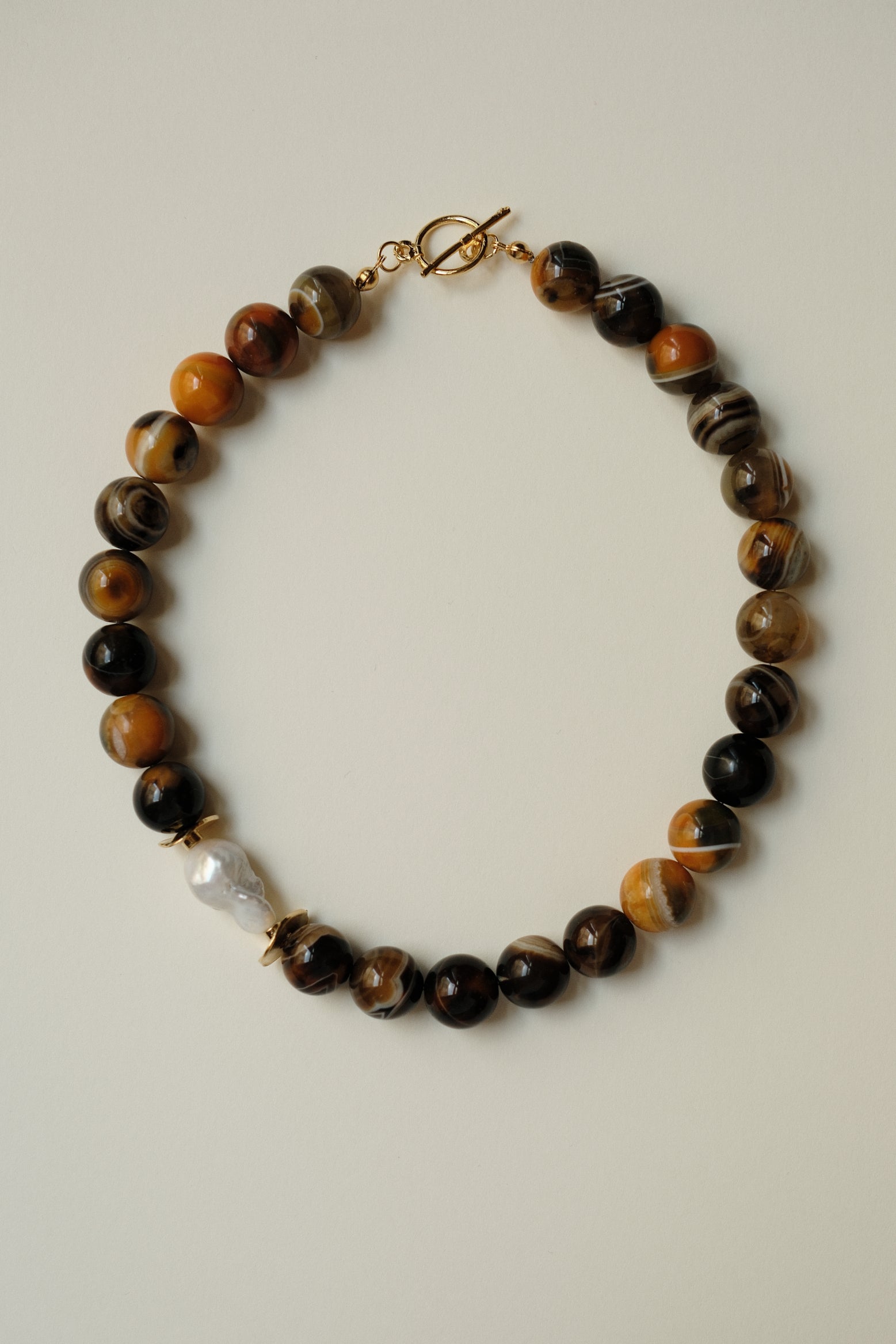 MATIERE ROUGE CORAL NECKLACE