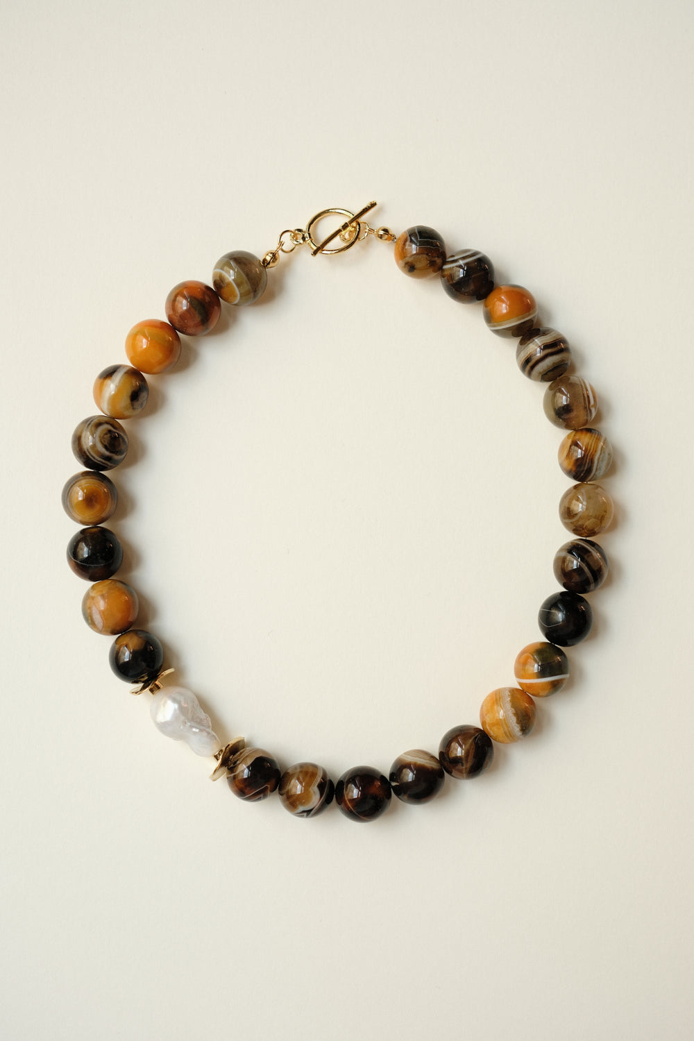 MATIERE ROUGE CORAL NECKLACE