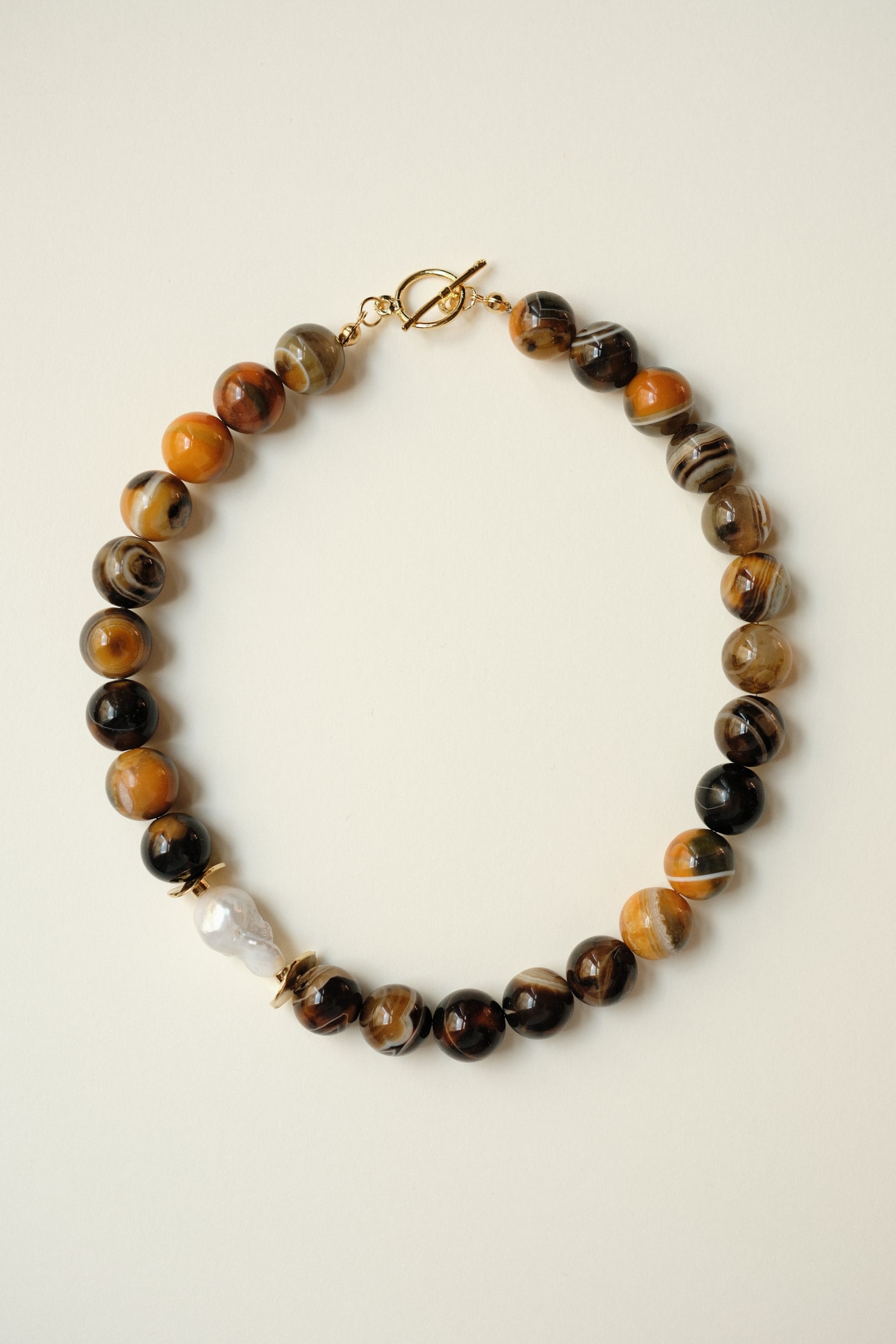 MATIERE ROUGE CORAL NECKLACE