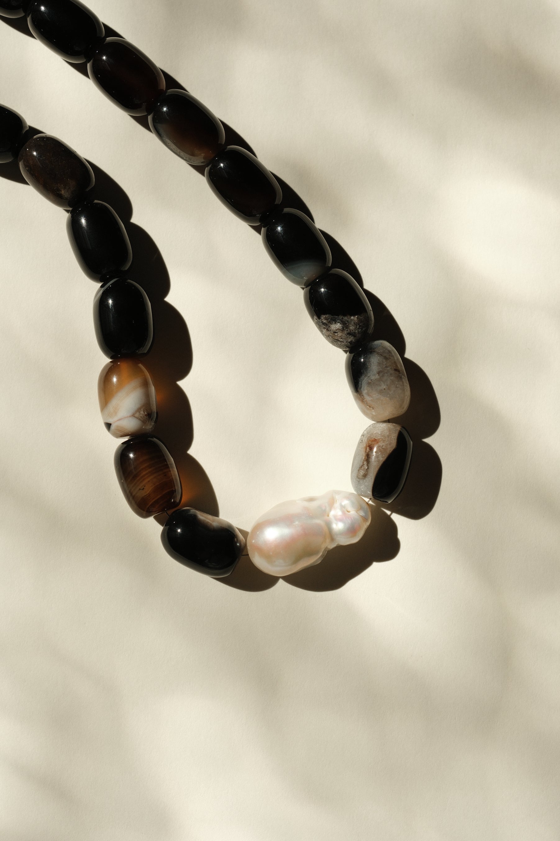 MATIERE ROUGE CORAL NECKLACE