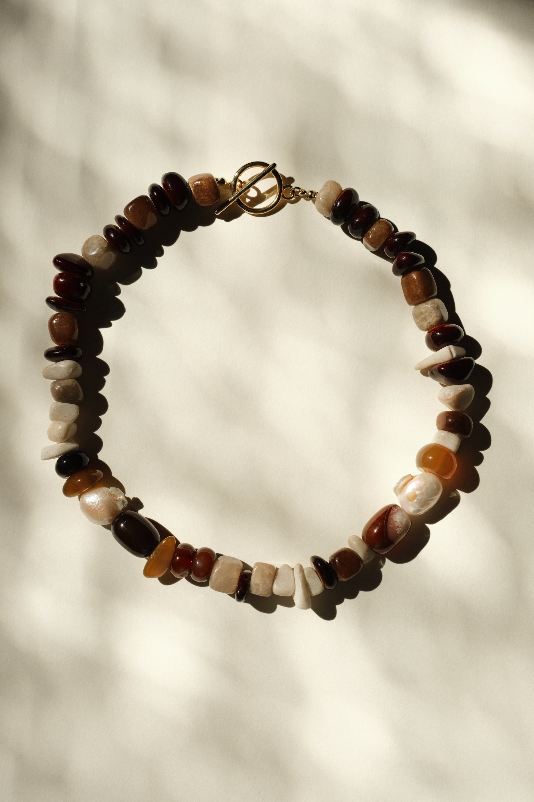 MATIERE ROUGE CORAL NECKLACE