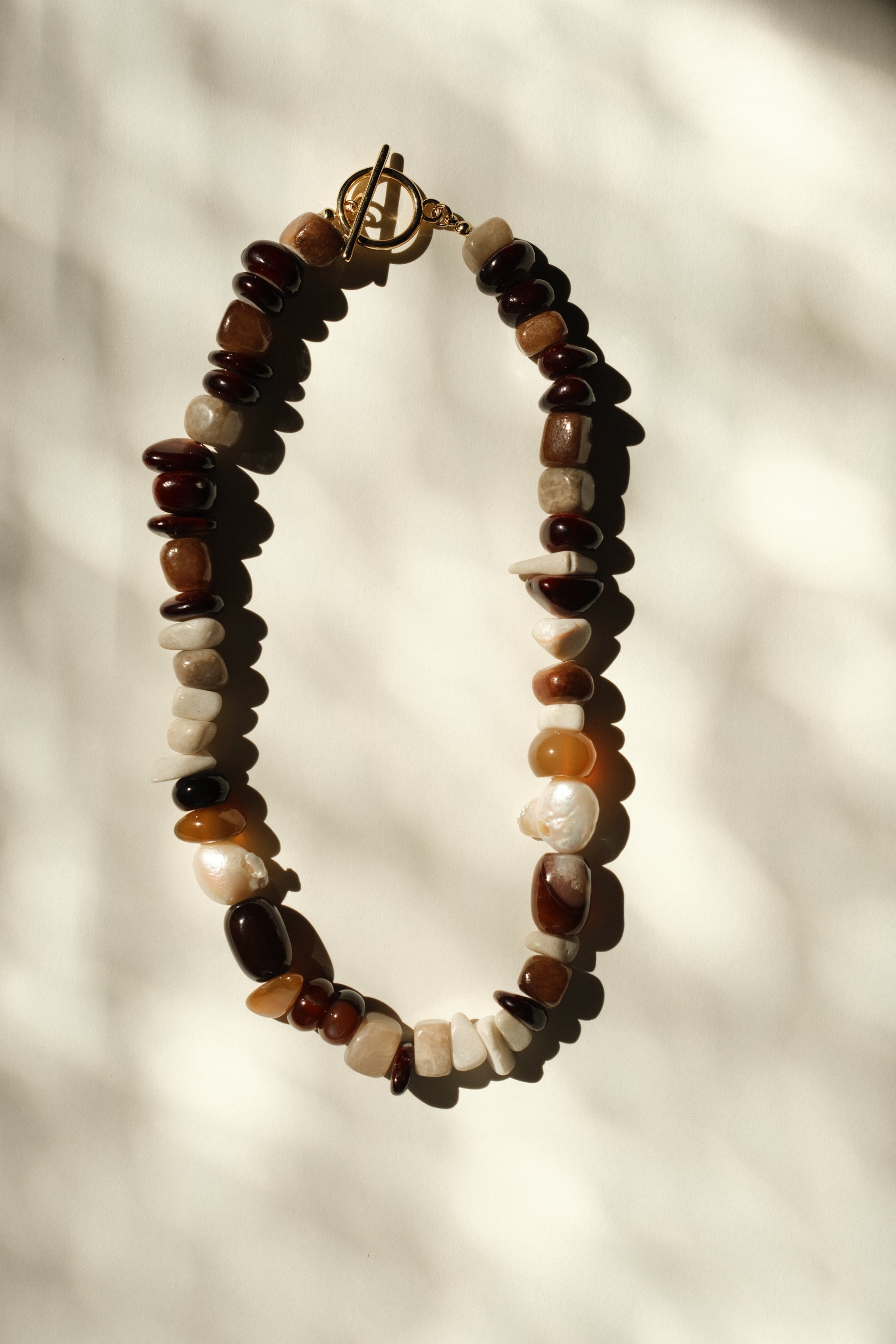 MATIERE ROUGE CORAL NECKLACE