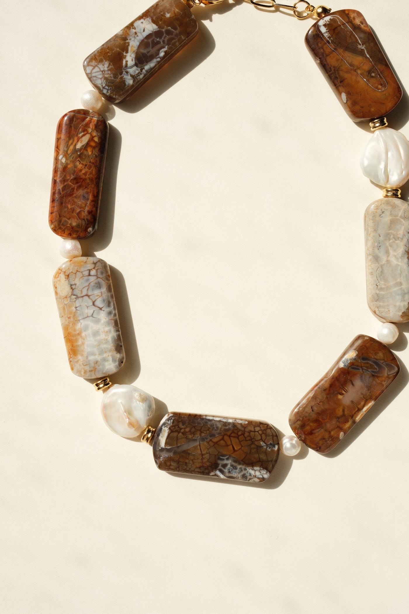 MATIERE ROUGE CORAL NECKLACE