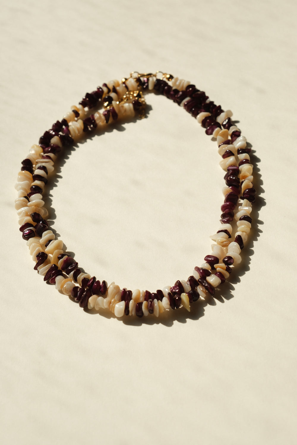 MATIERE ROUGE CORAL NECKLACE