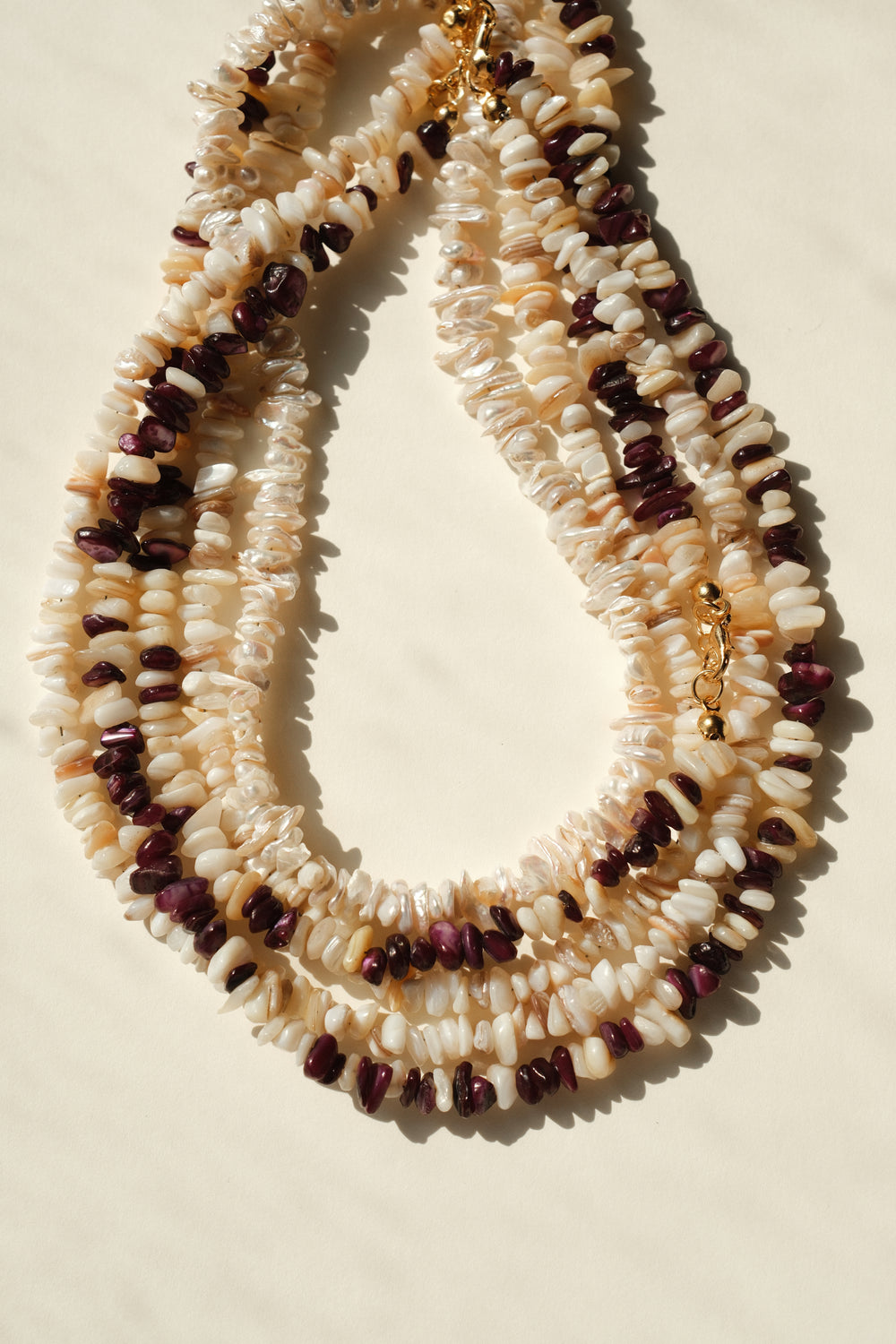 MATIERE ROUGE CORAL NECKLACE