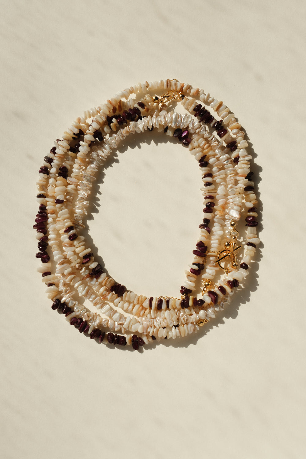 MATIERE ROUGE CORAL NECKLACE