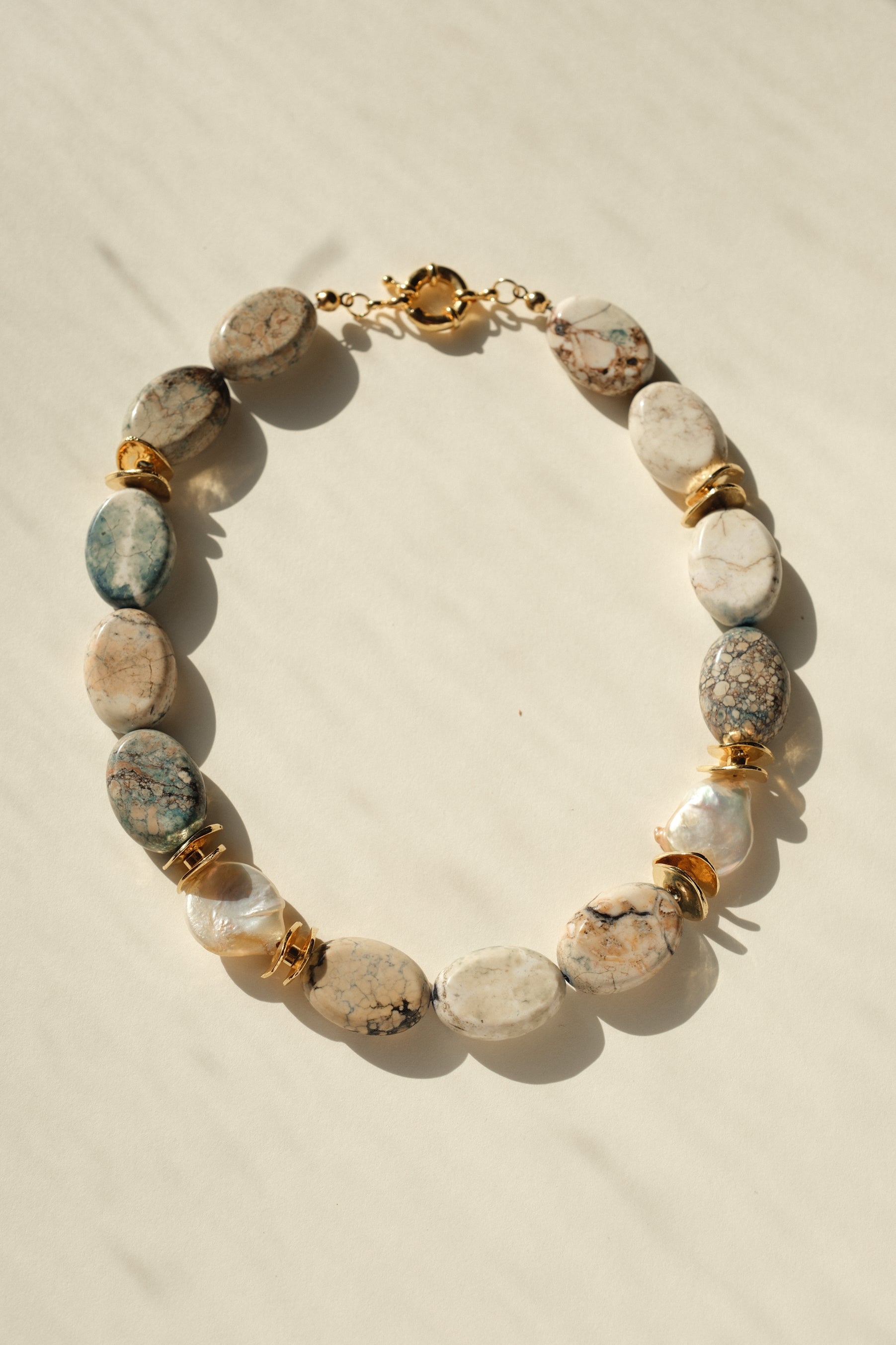 MATIERE ROUGE CORAL NECKLACE