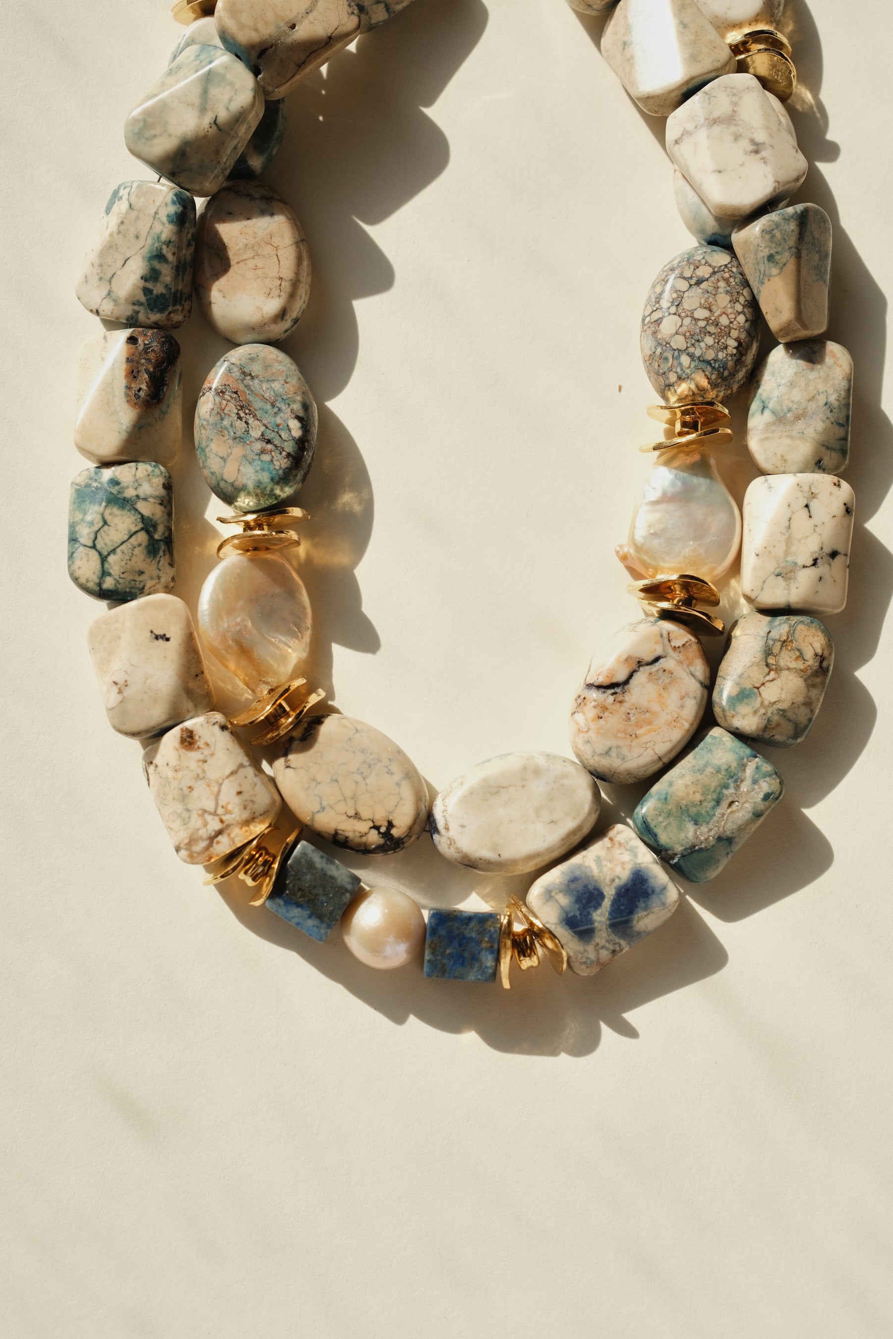 MATIERE ROUGE CORAL NECKLACE