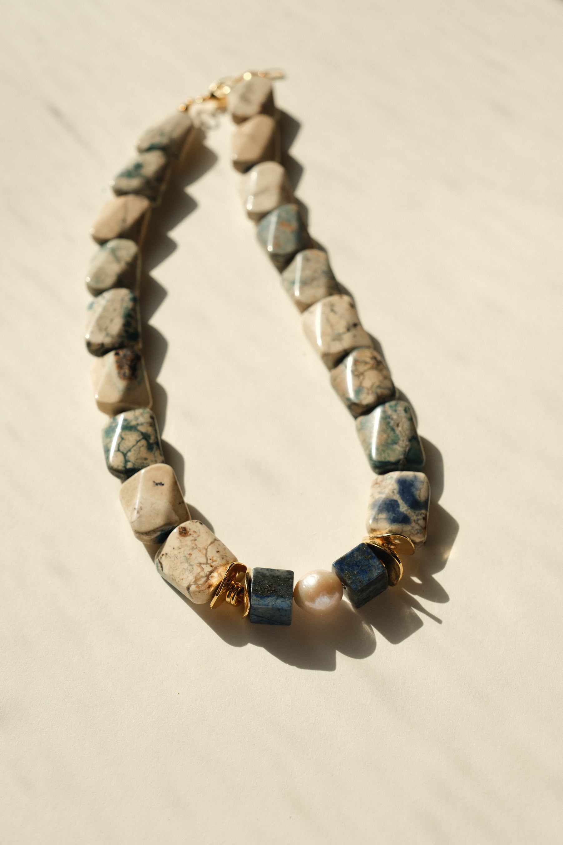 MATIERE ROUGE CORAL NECKLACE