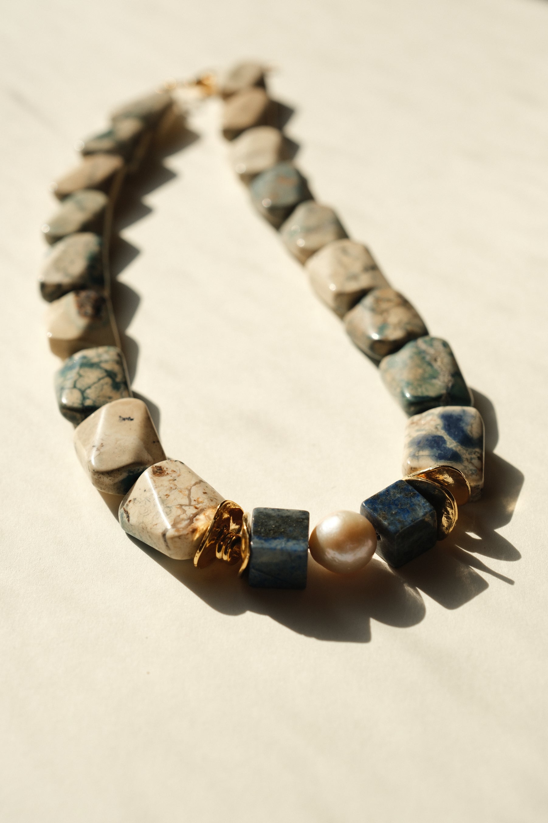MATIERE ROUGE CORAL NECKLACE