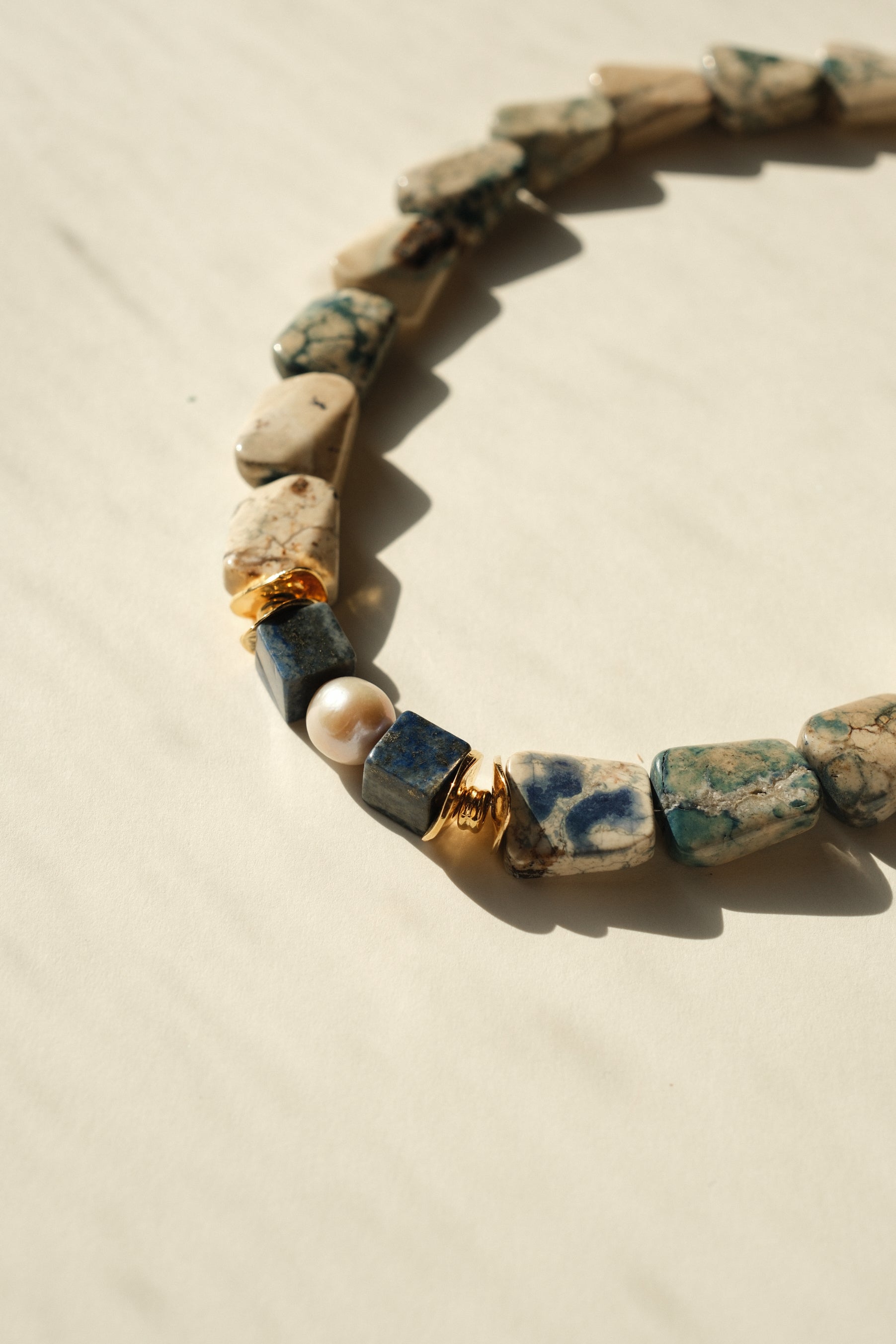 MATIERE ROUGE CORAL NECKLACE