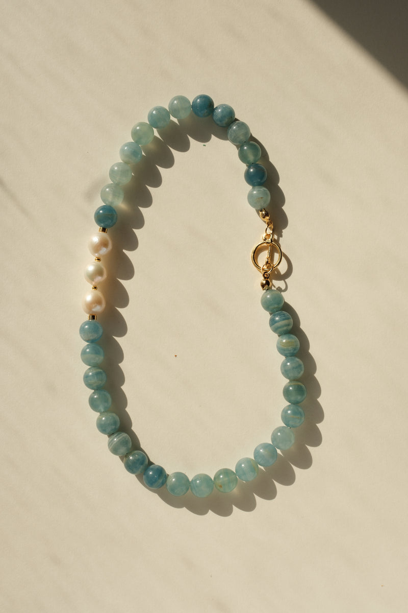 MATIERE ROUGE CORAL NECKLACE