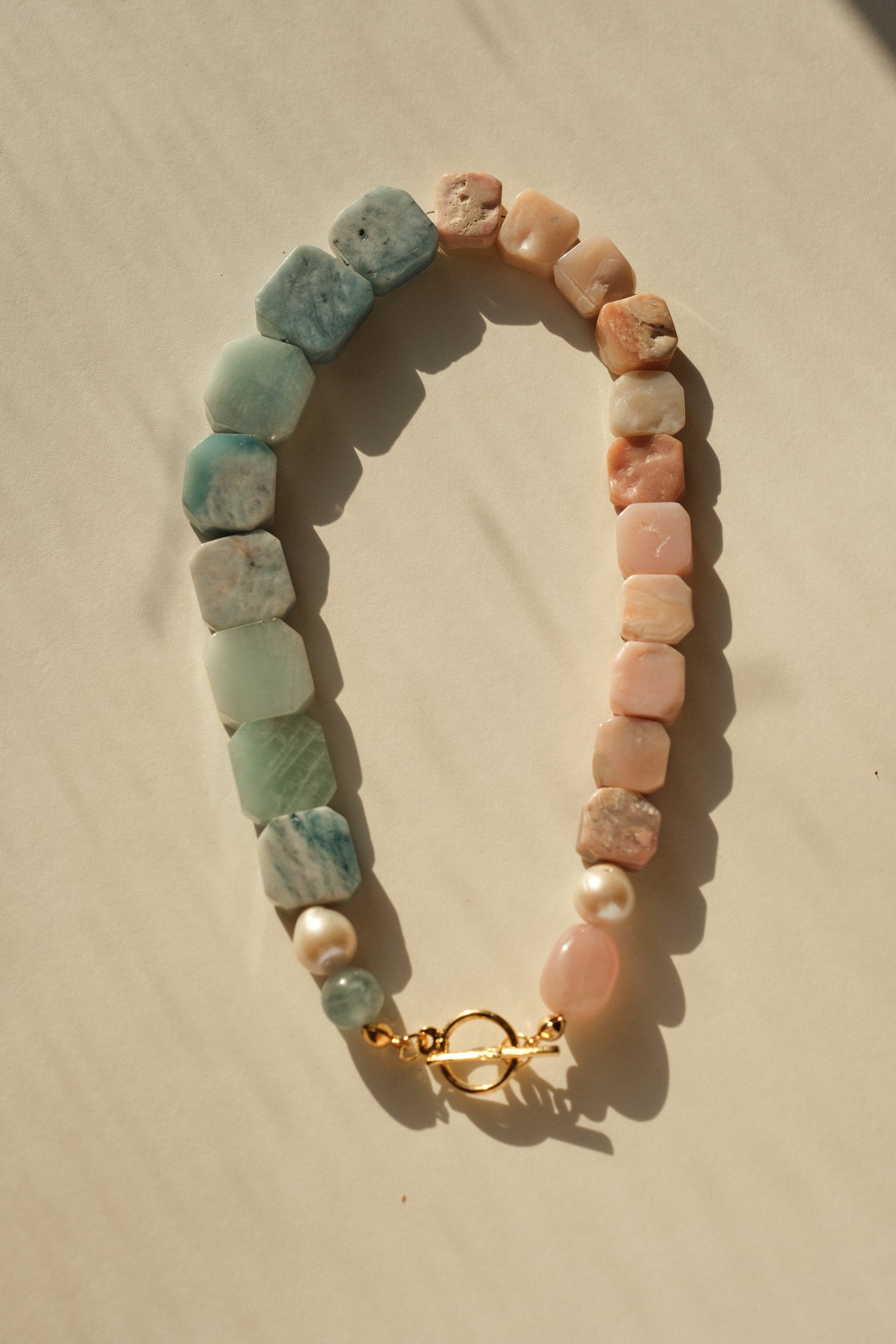 MATIERE ROUGE CORAL NECKLACE