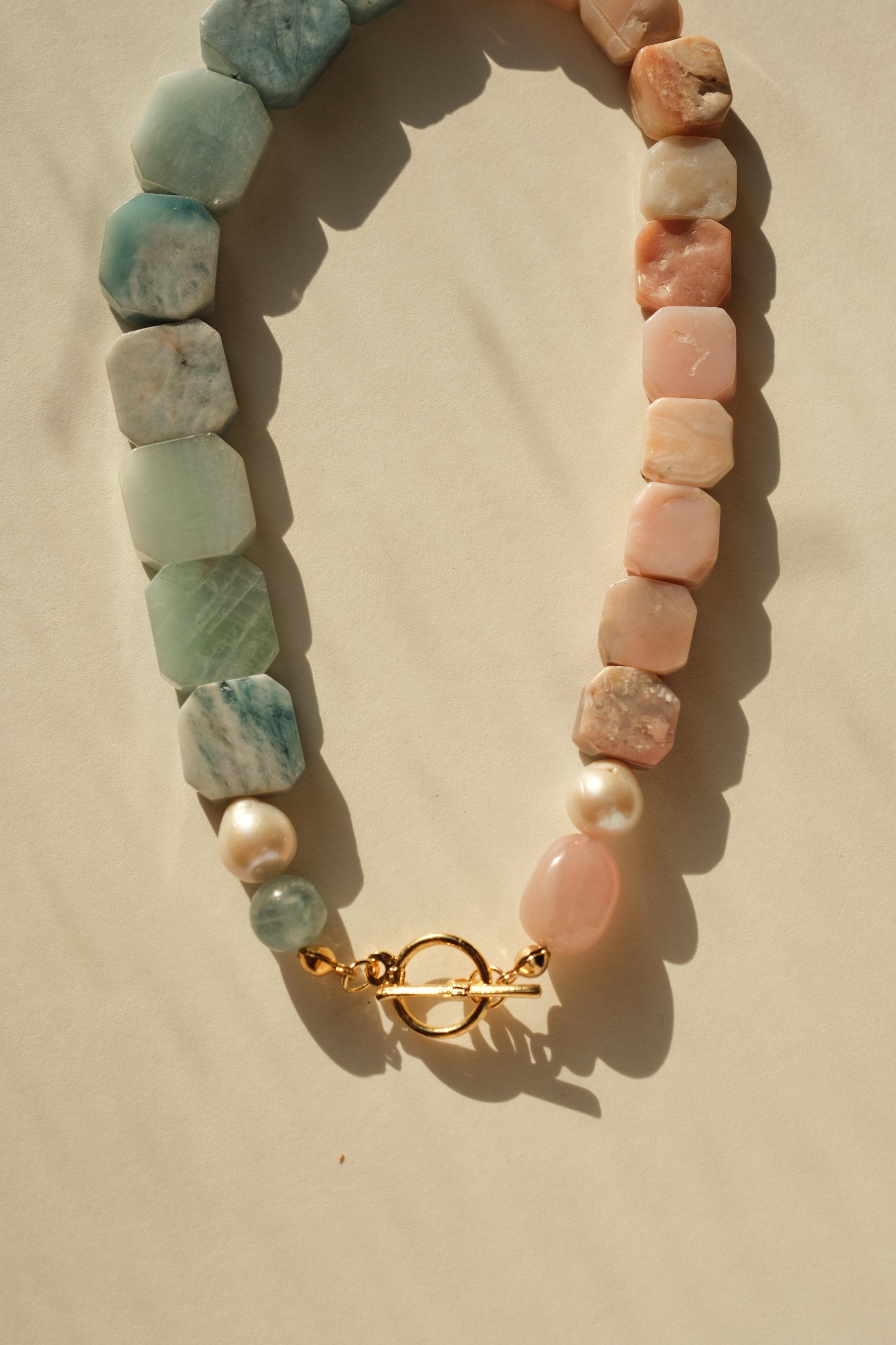 MATIERE ROUGE CORAL NECKLACE
