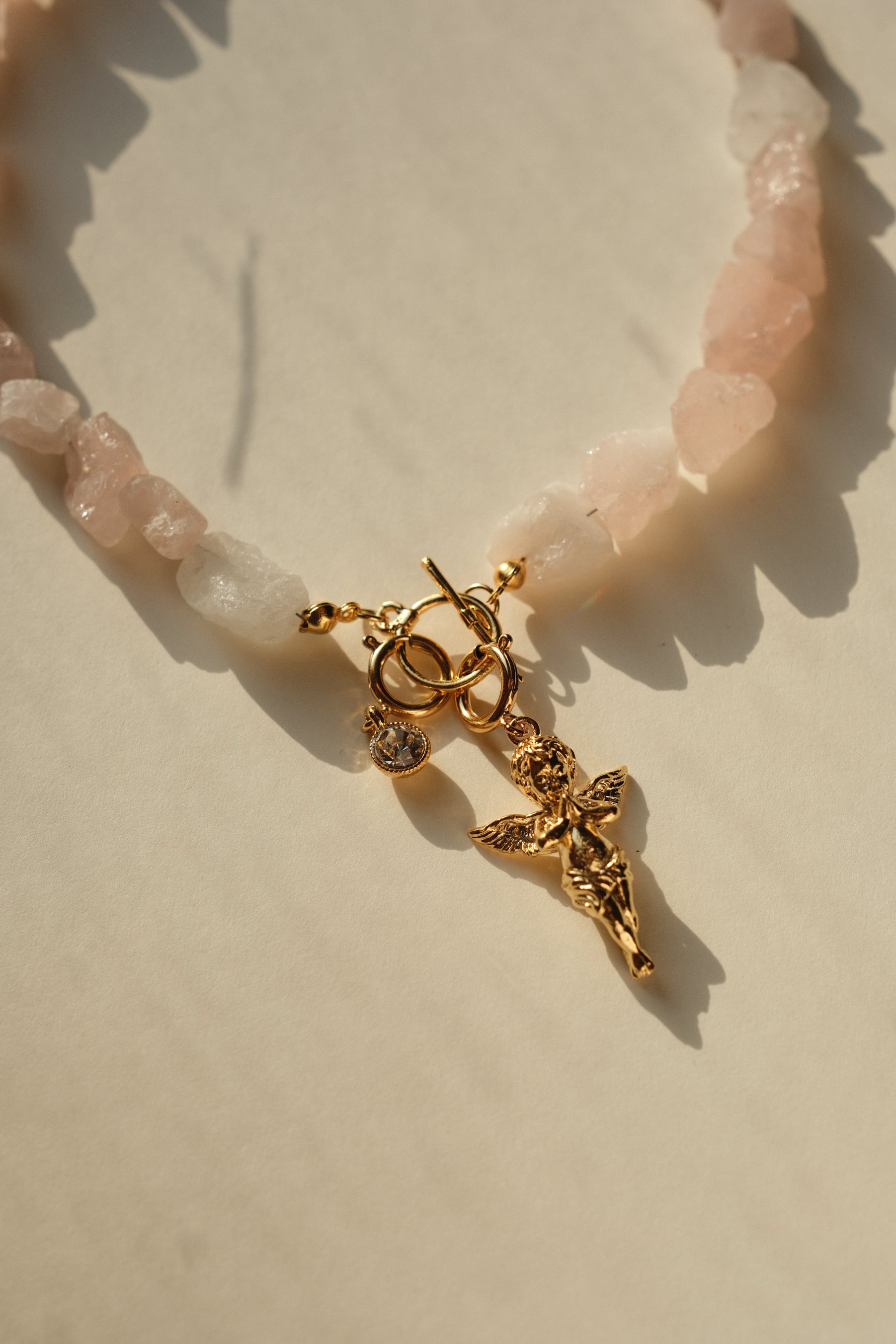 MATIERE ROUGE CORAL NECKLACE