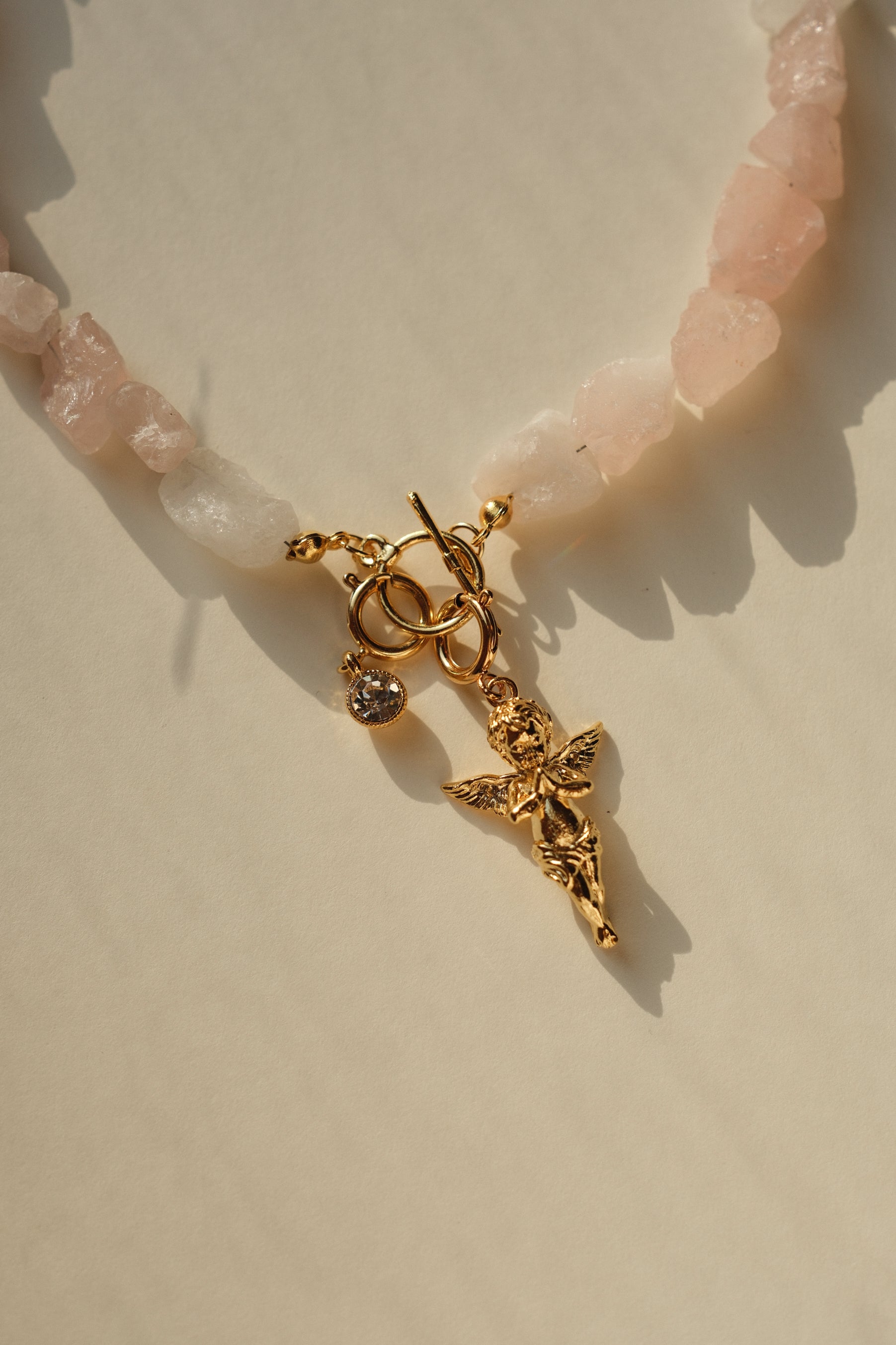 MATIERE ROUGE CORAL NECKLACE