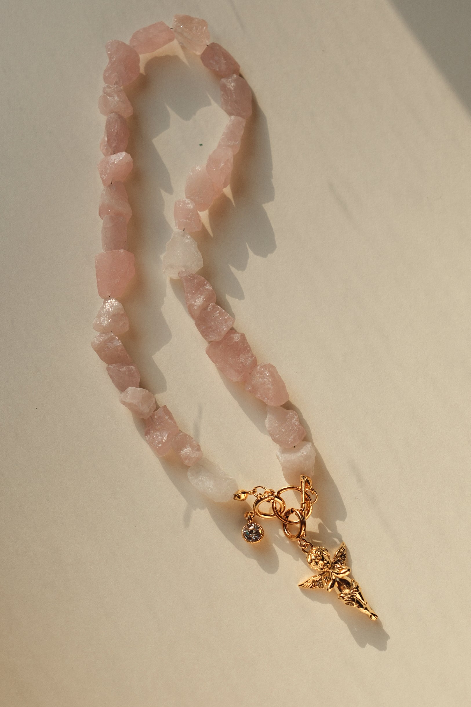 MATIERE ROUGE CORAL NECKLACE