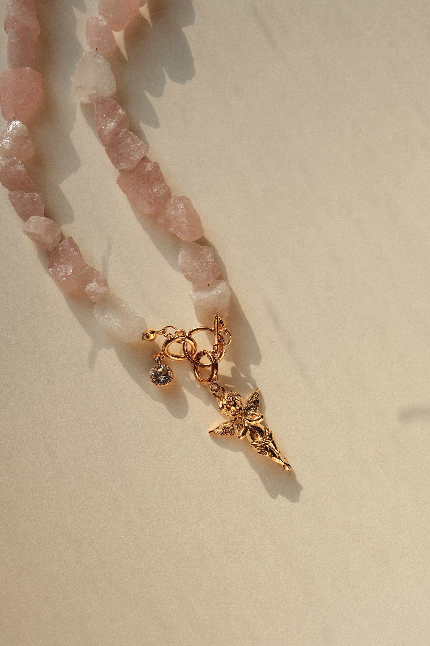 MATIERE ROUGE CORAL NECKLACE