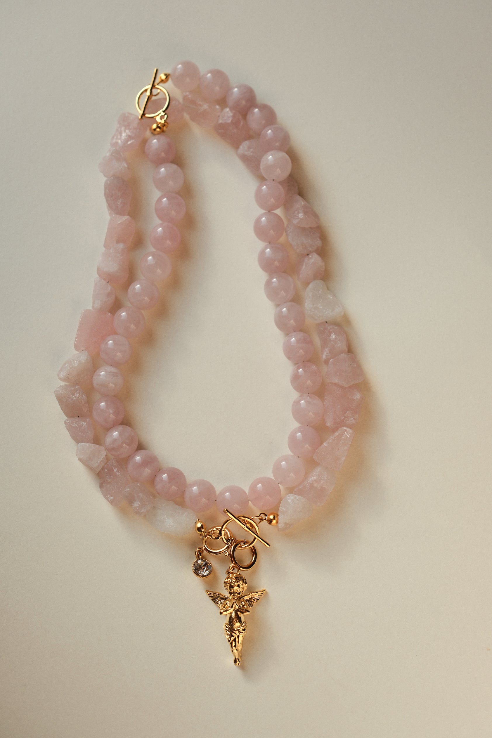 MATIERE ROUGE CORAL NECKLACE