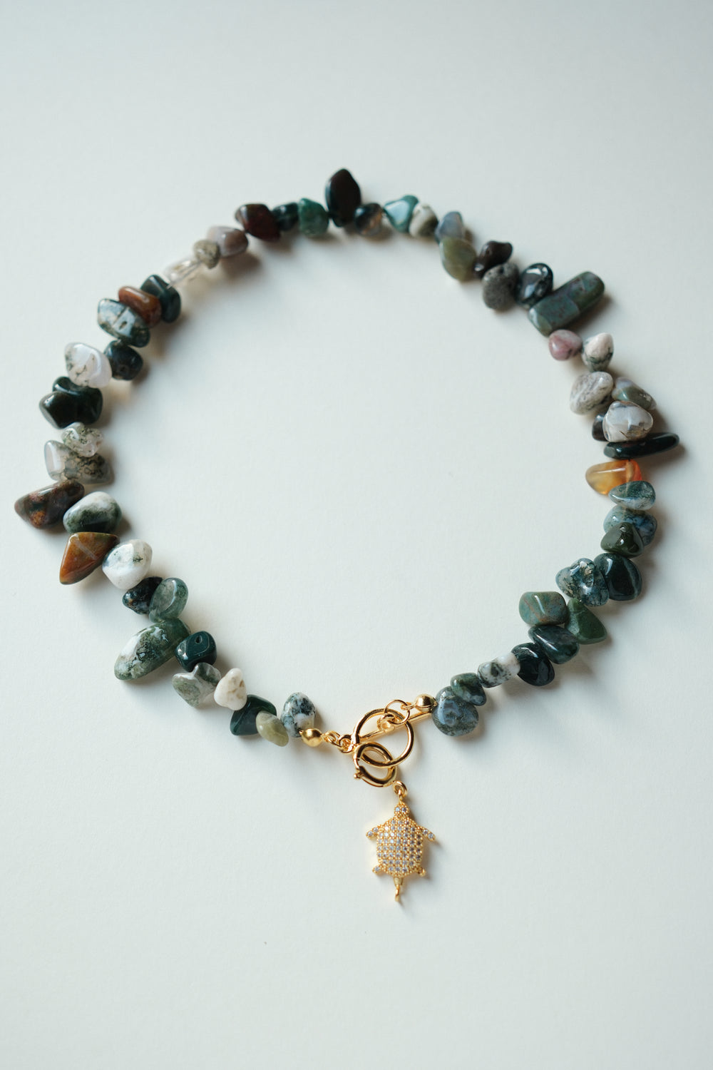 MATIERE ROUGE CORAL NECKLACE
