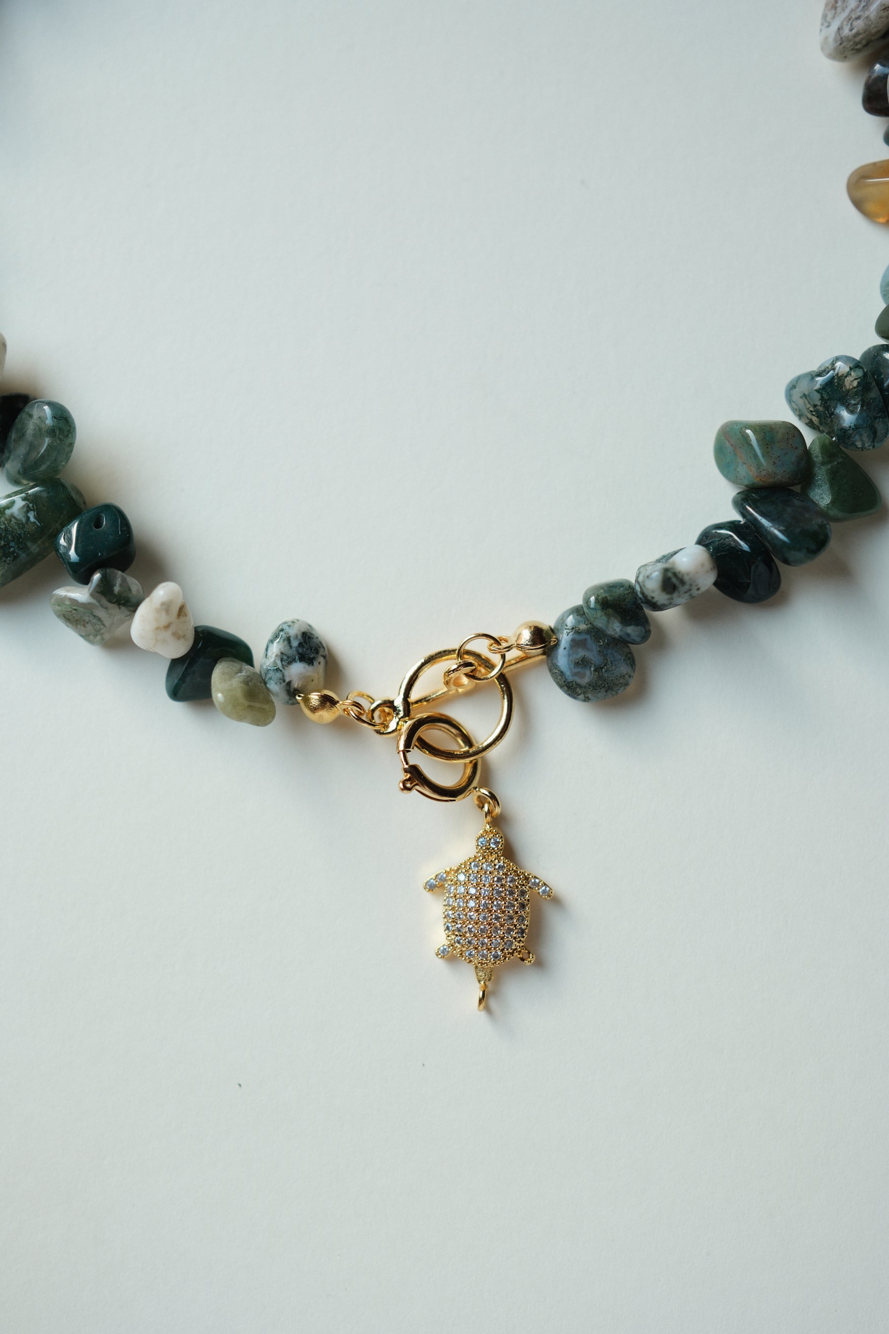 MATIERE ROUGE CORAL NECKLACE