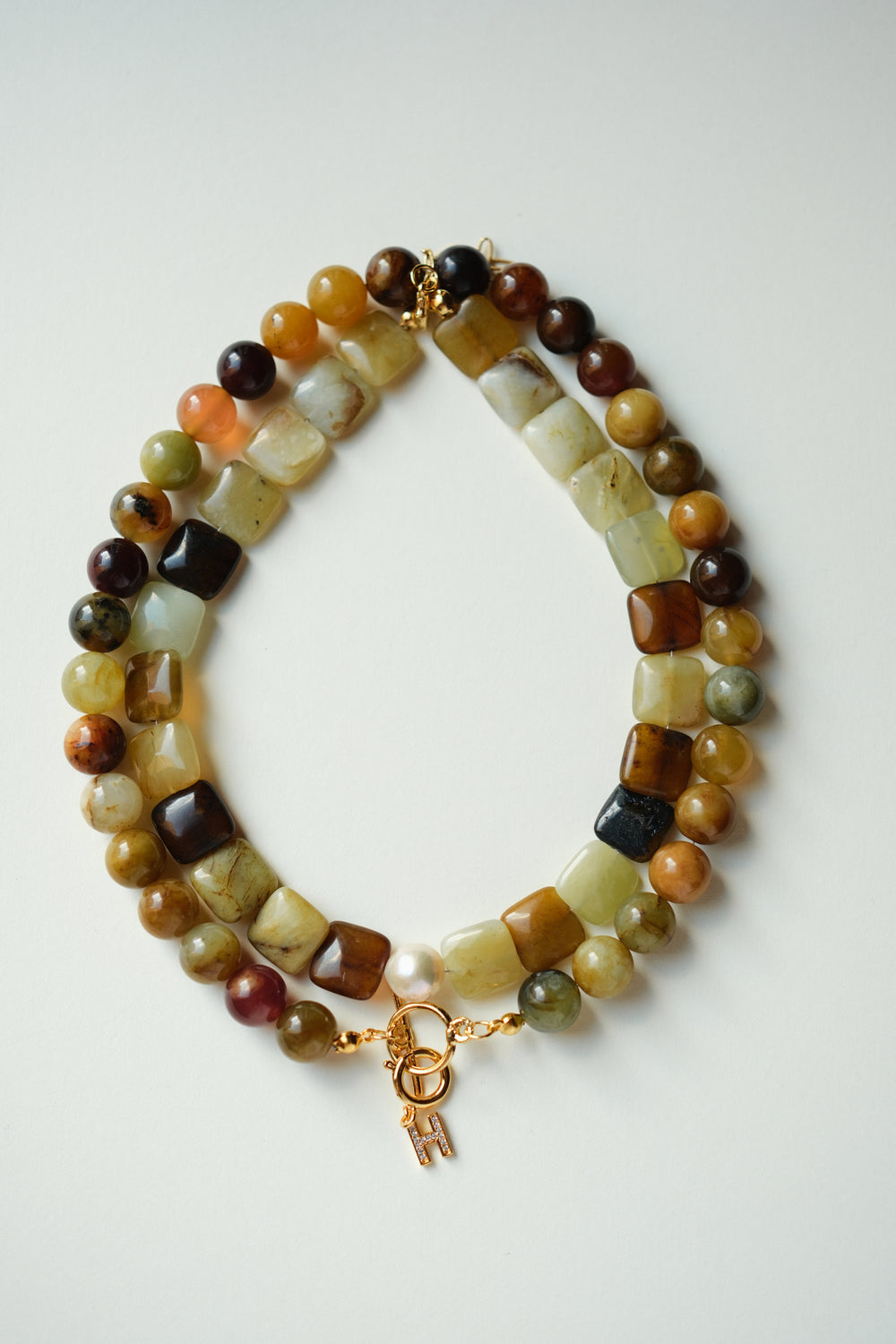 MATIERE ROUGE CORAL NECKLACE