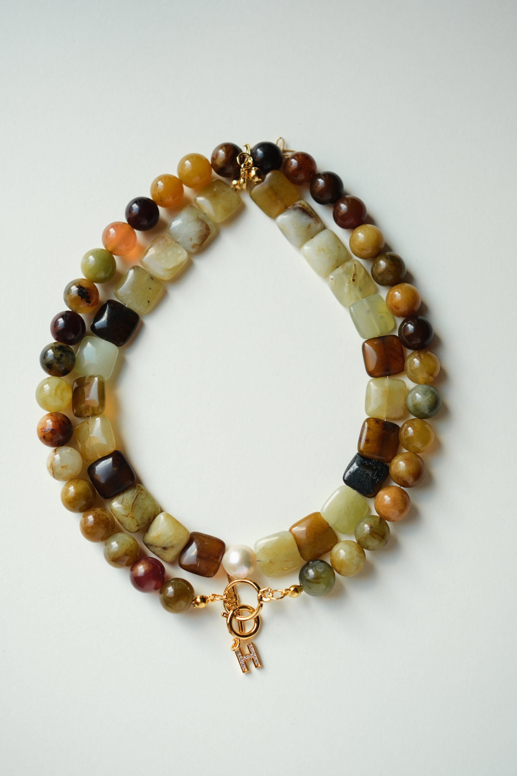 MATIERE ROUGE CORAL NECKLACE