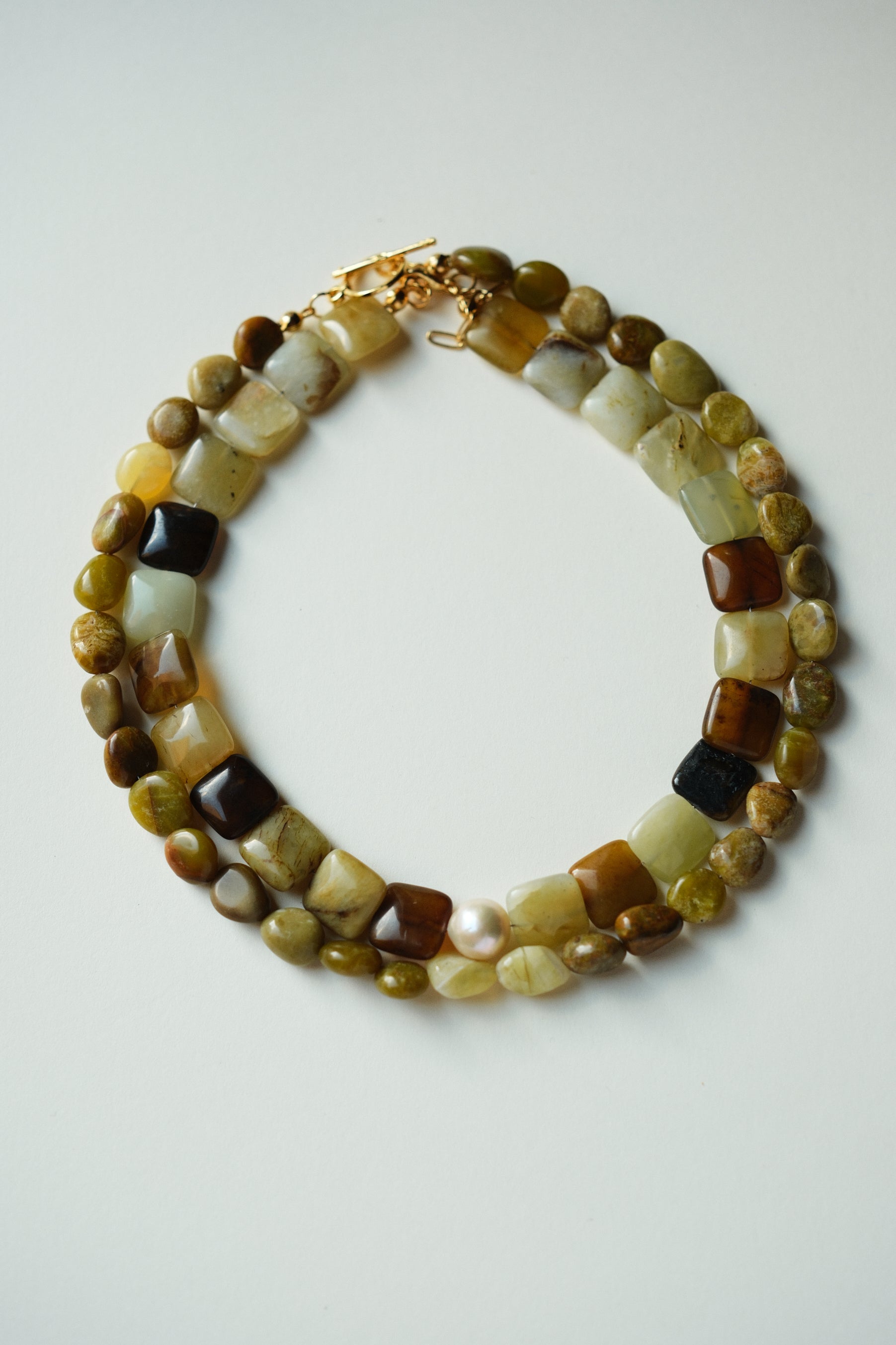 MATIERE ROUGE CORAL NECKLACE