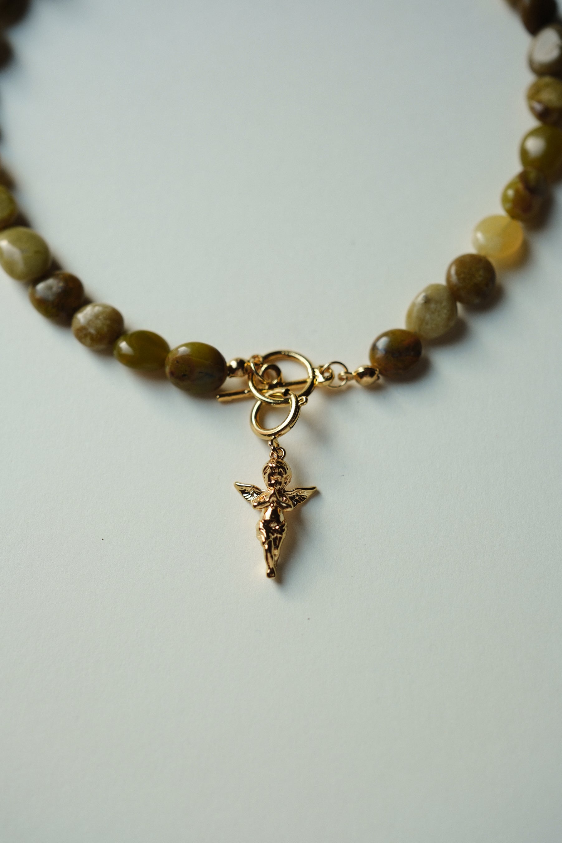 MATIERE ROUGE CORAL NECKLACE