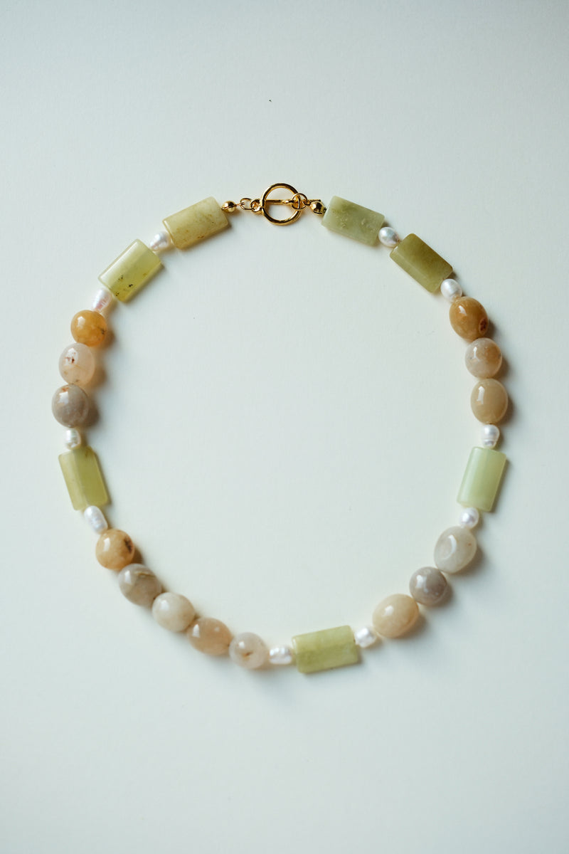 MATIERE ROUGE CORAL NECKLACE