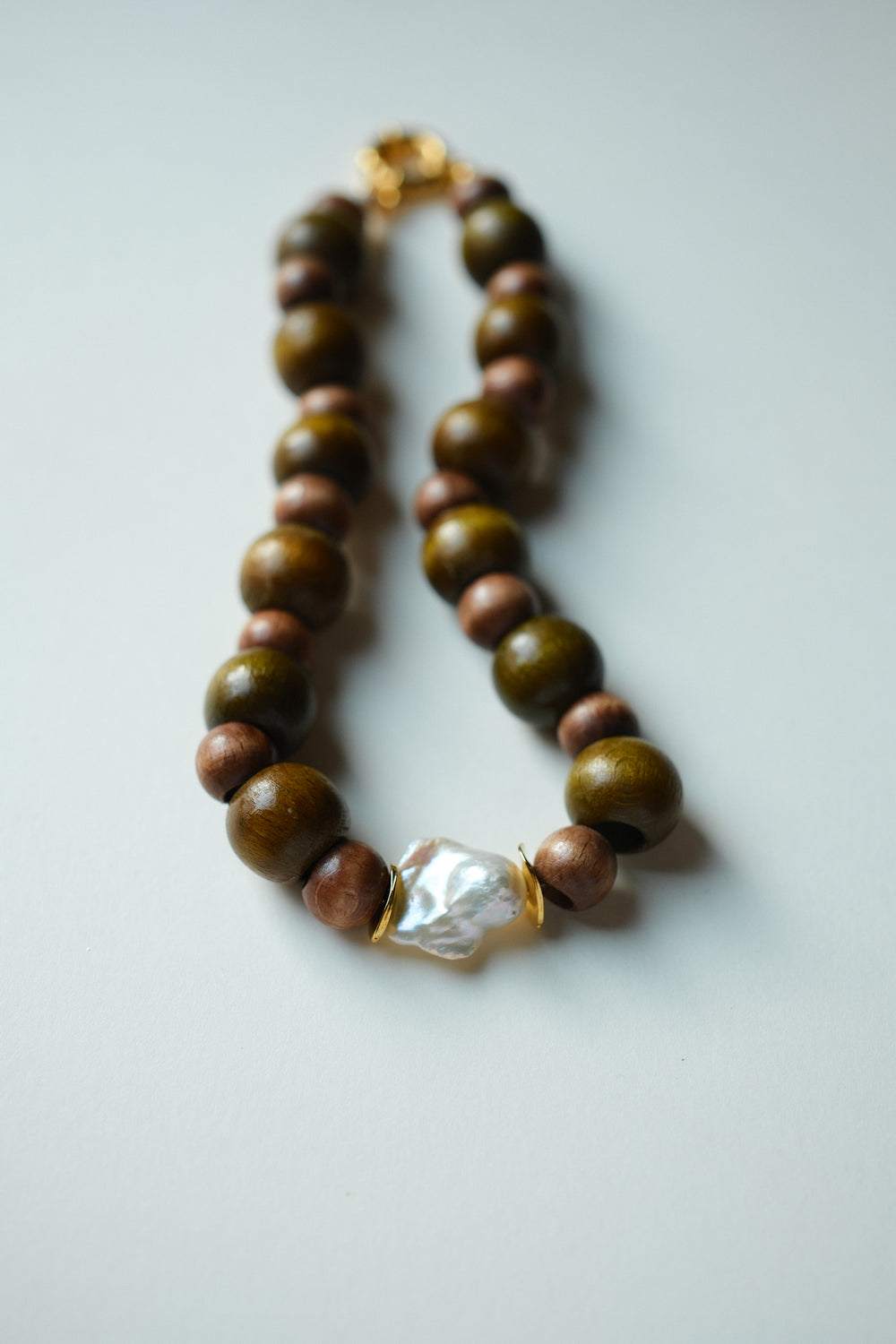 MATIERE ROUGE CORAL NECKLACE