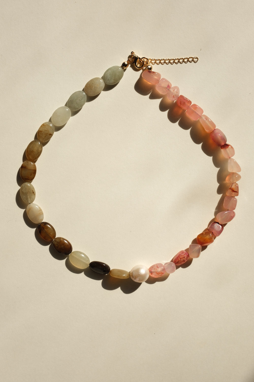 MATIERE ROUGE CORAL NECKLACE